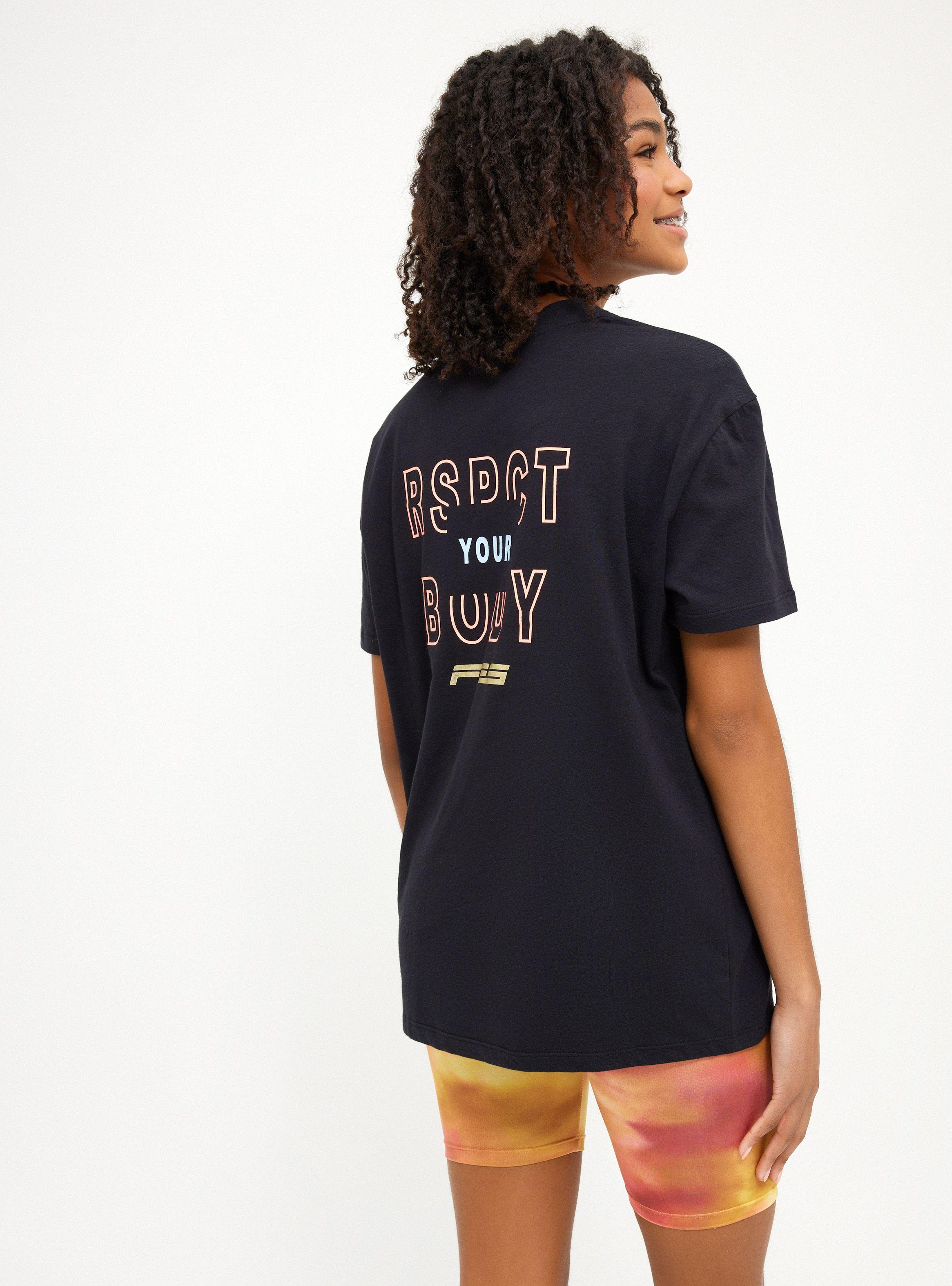 Polera Estampada Algodón Básica-1