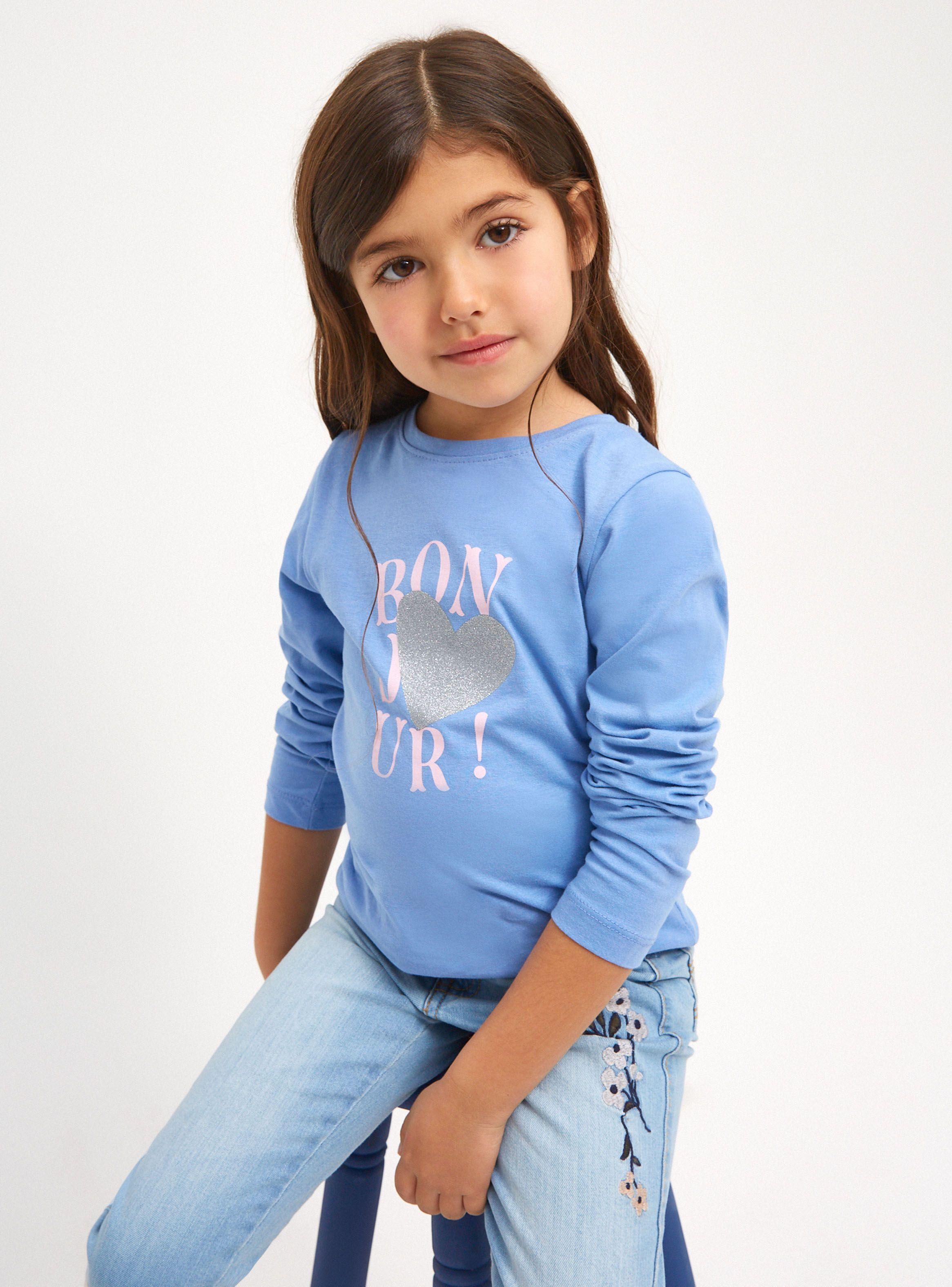 Polera Estampado Folia Cuello Redondo-0