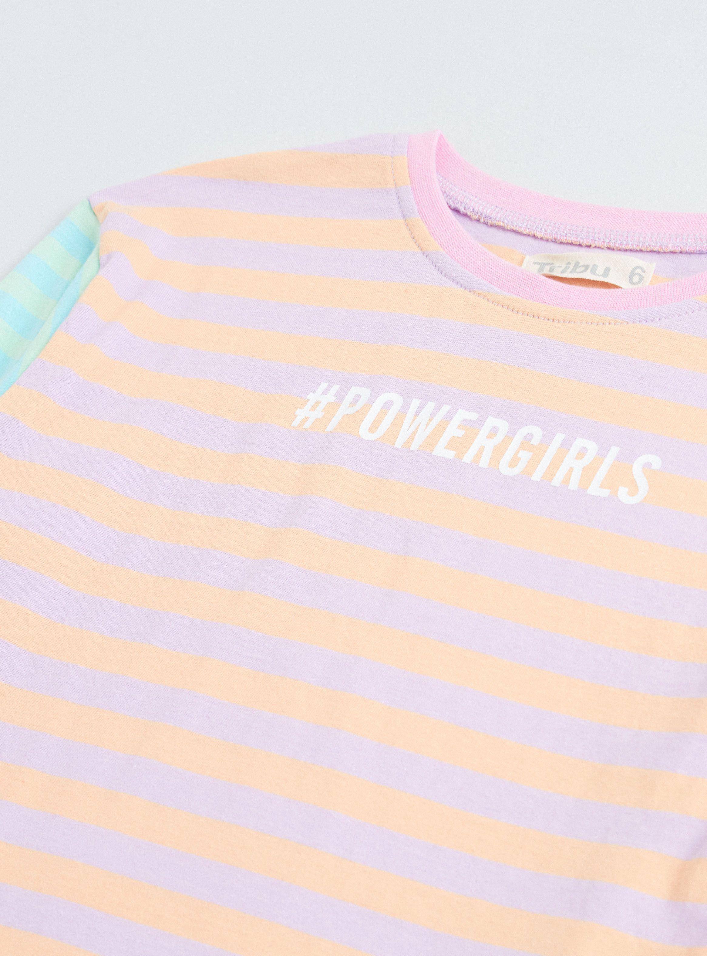 Polera Rayas Retro Cuello Redondo-3