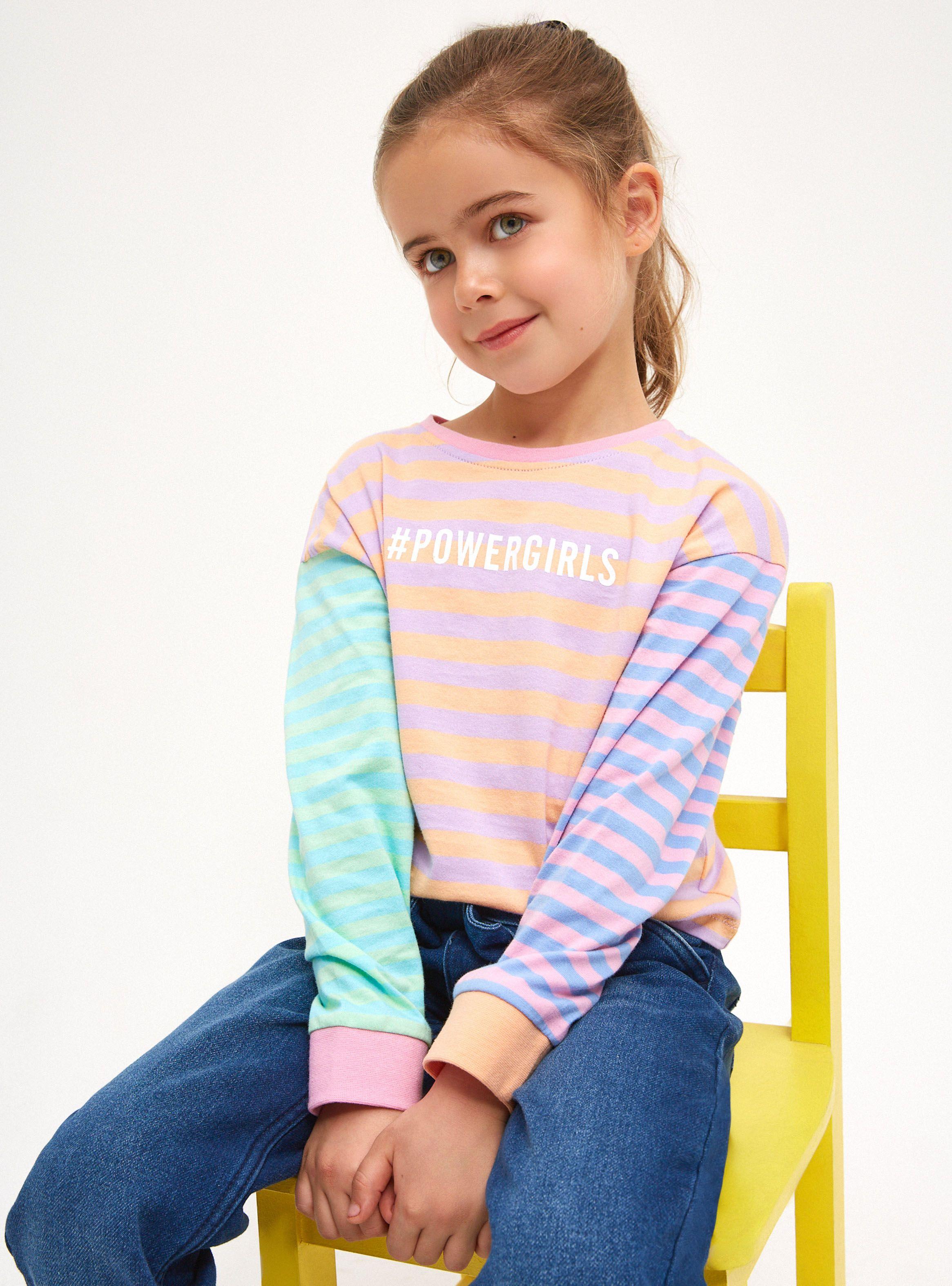 Polera Rayas Retro Cuello Redondo-0