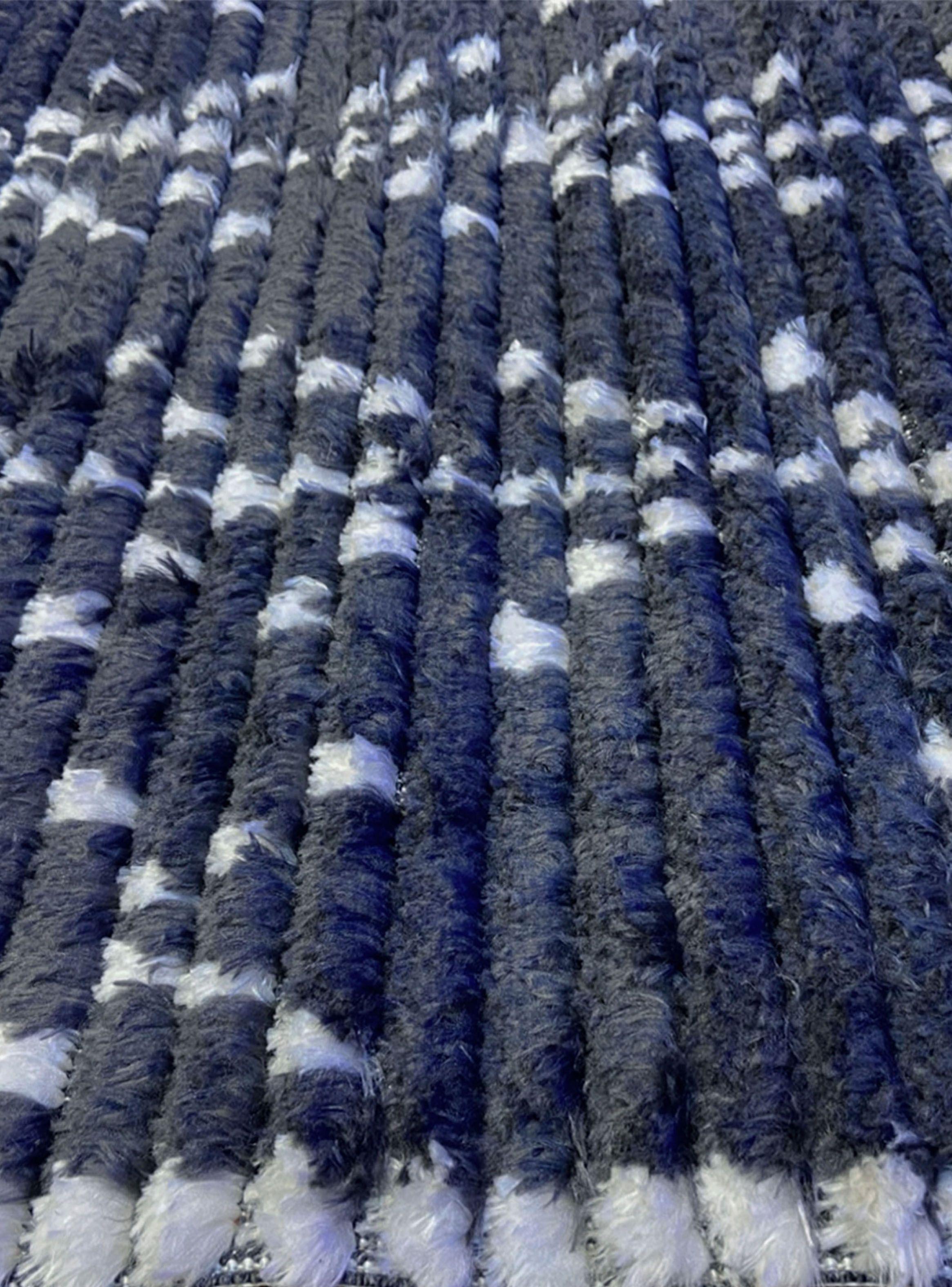 Bajada de Cama Mystique 80x120 cm Gris-1