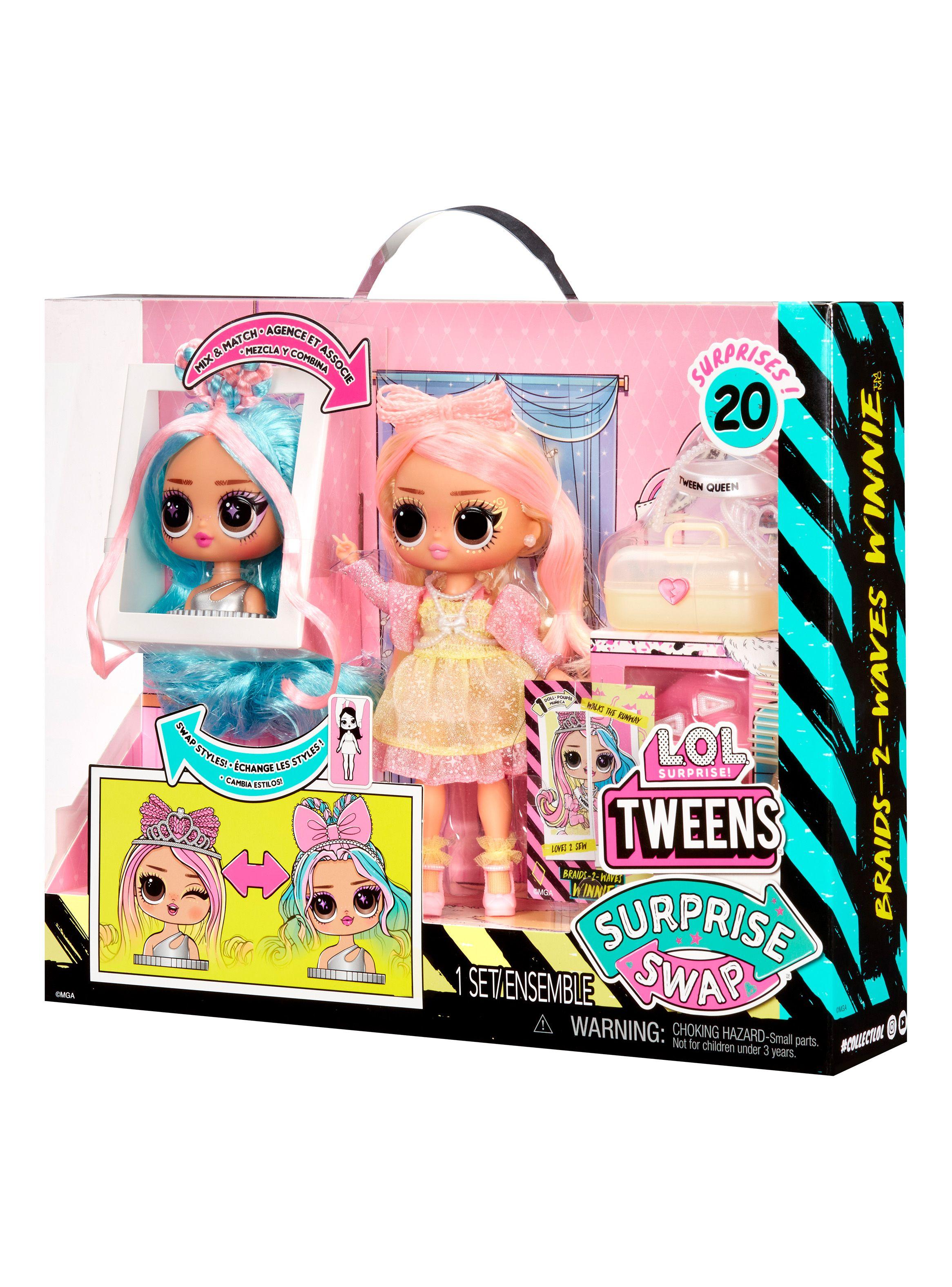 Muñeca L.O.L. Surprise Tweens Swap Braids Winnie-6