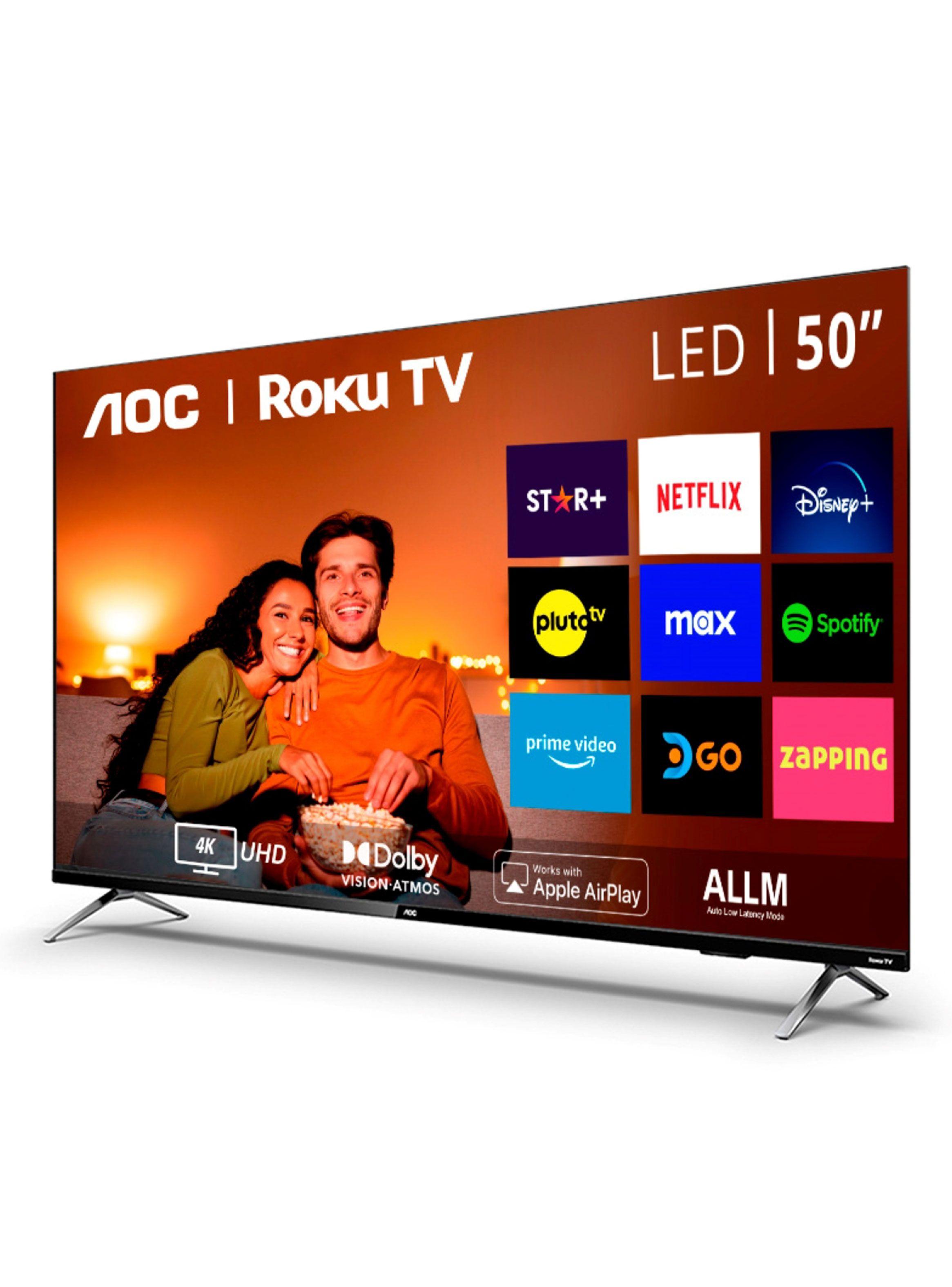 LED Smart TV 50" UHD 4K 50U6125 Roku TV-2