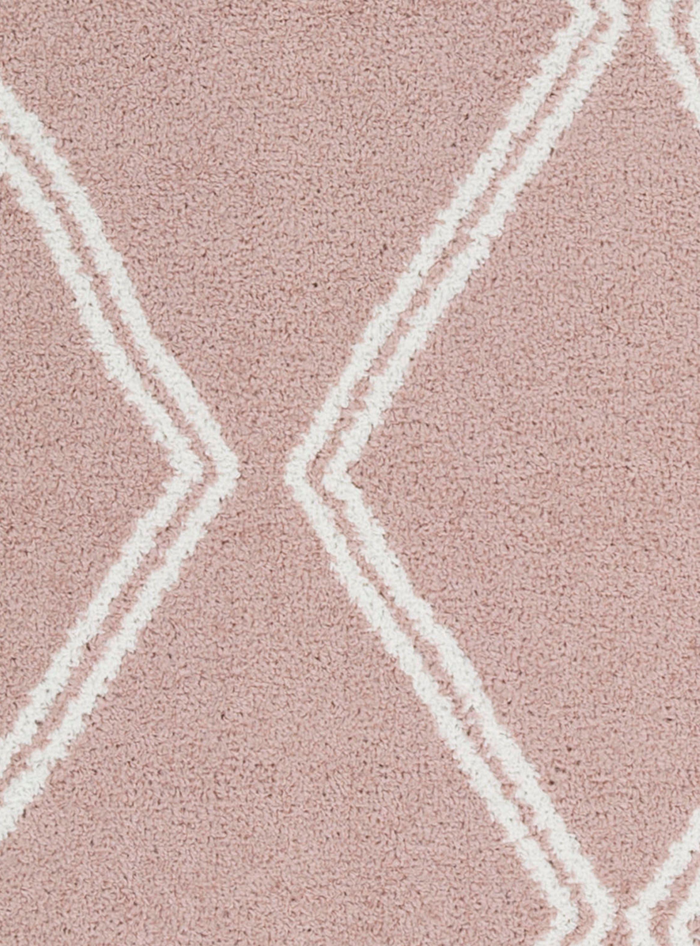 Bajada de Cama Kaleb 50x90 cm Rosa-2