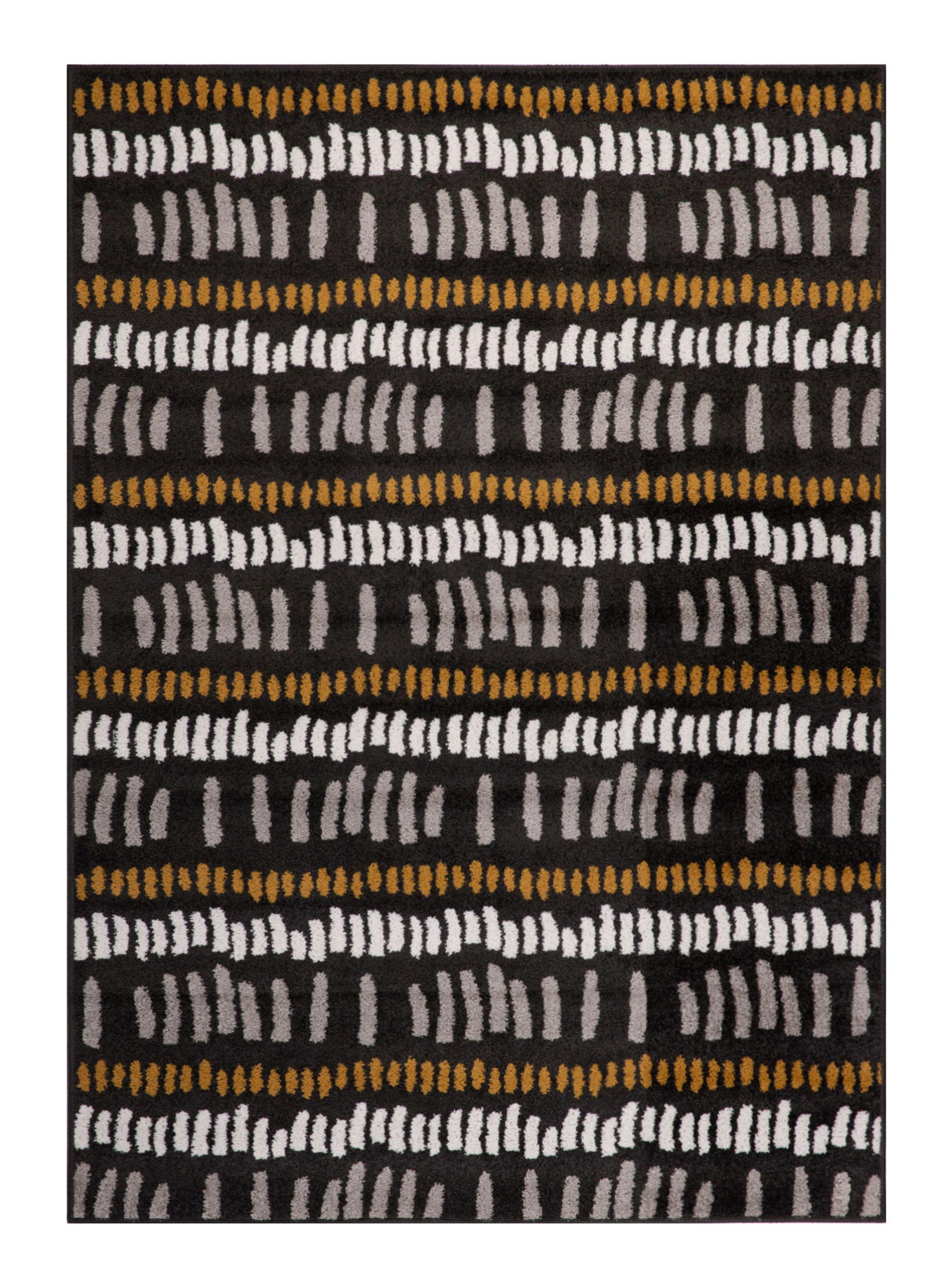 Bajada de Cama Kaleb 50x90 cm  negro-0