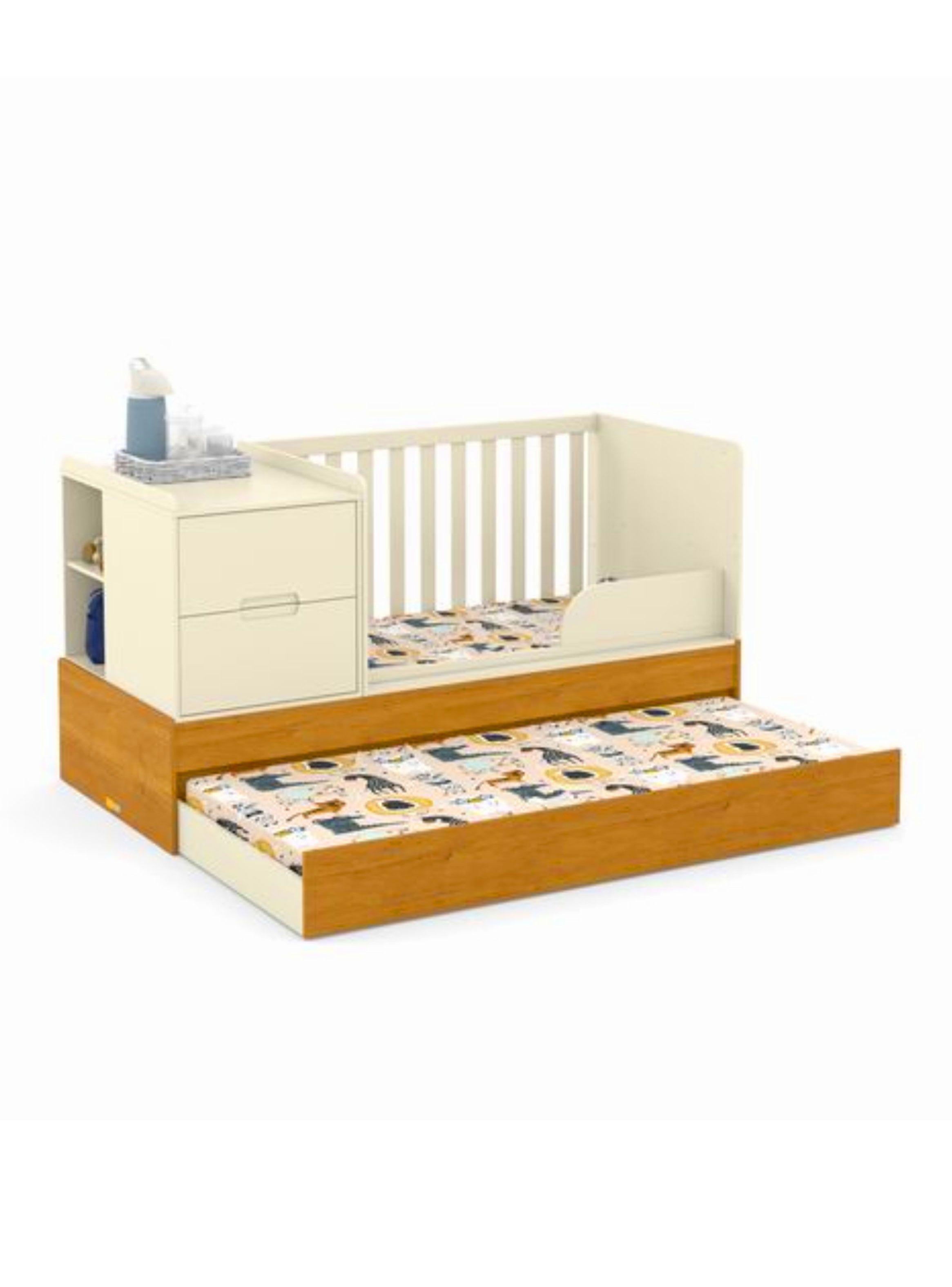 Cuna Formare Multifunción Blanco Eco Wood-3