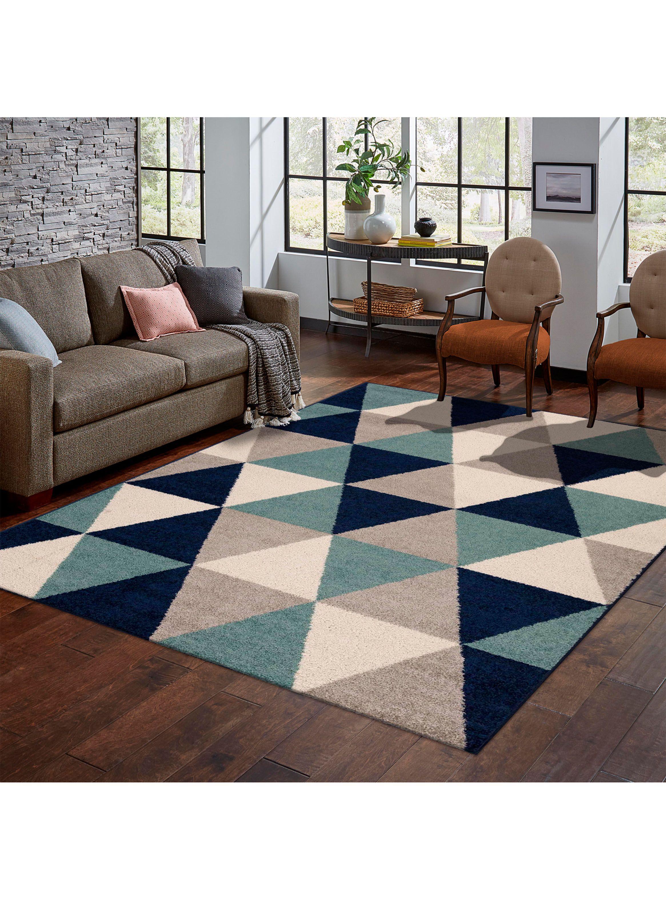 Alfombra Kaleb 180x275 cm Azul-2