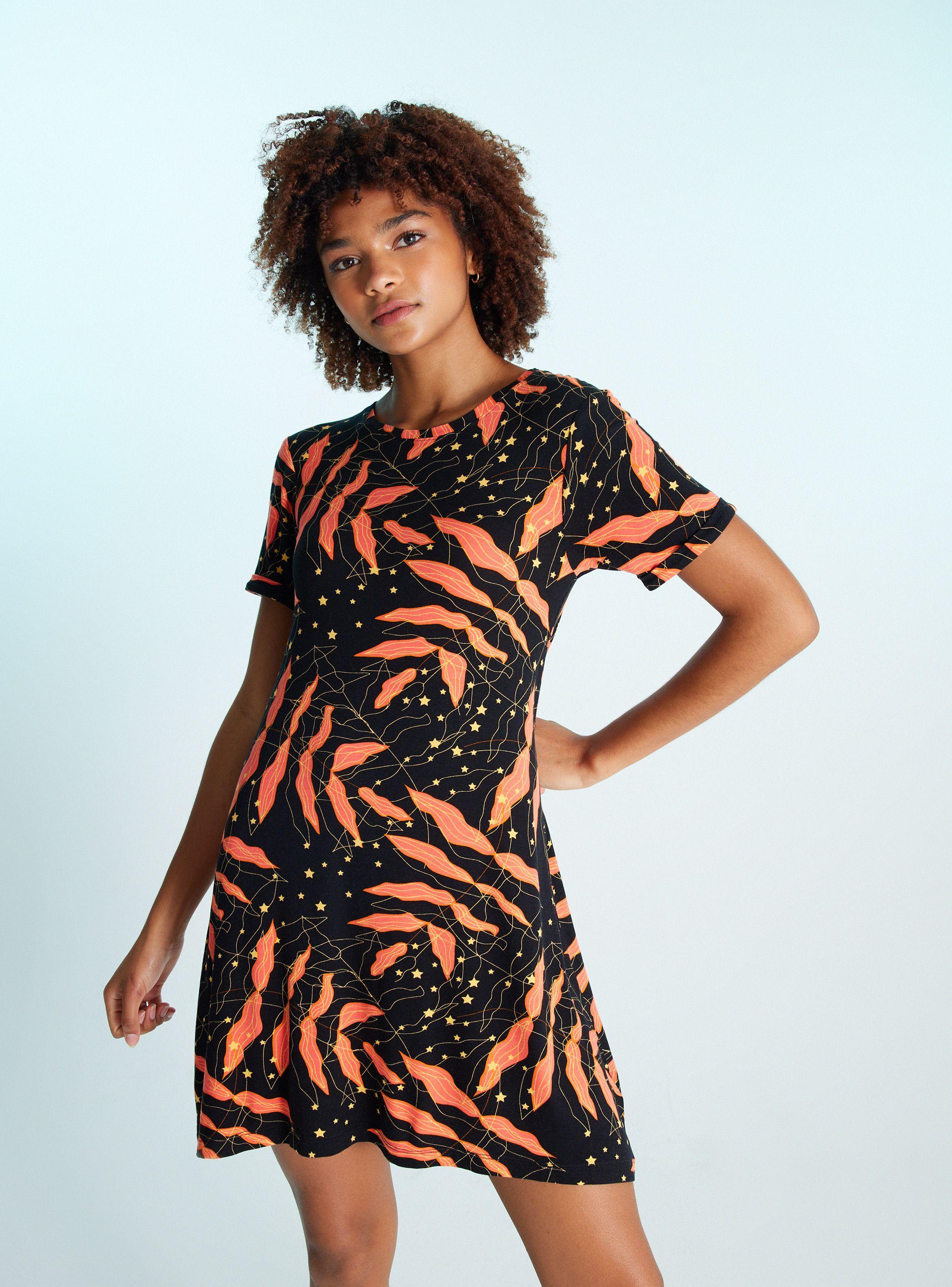 Vestido Manga Corta-0