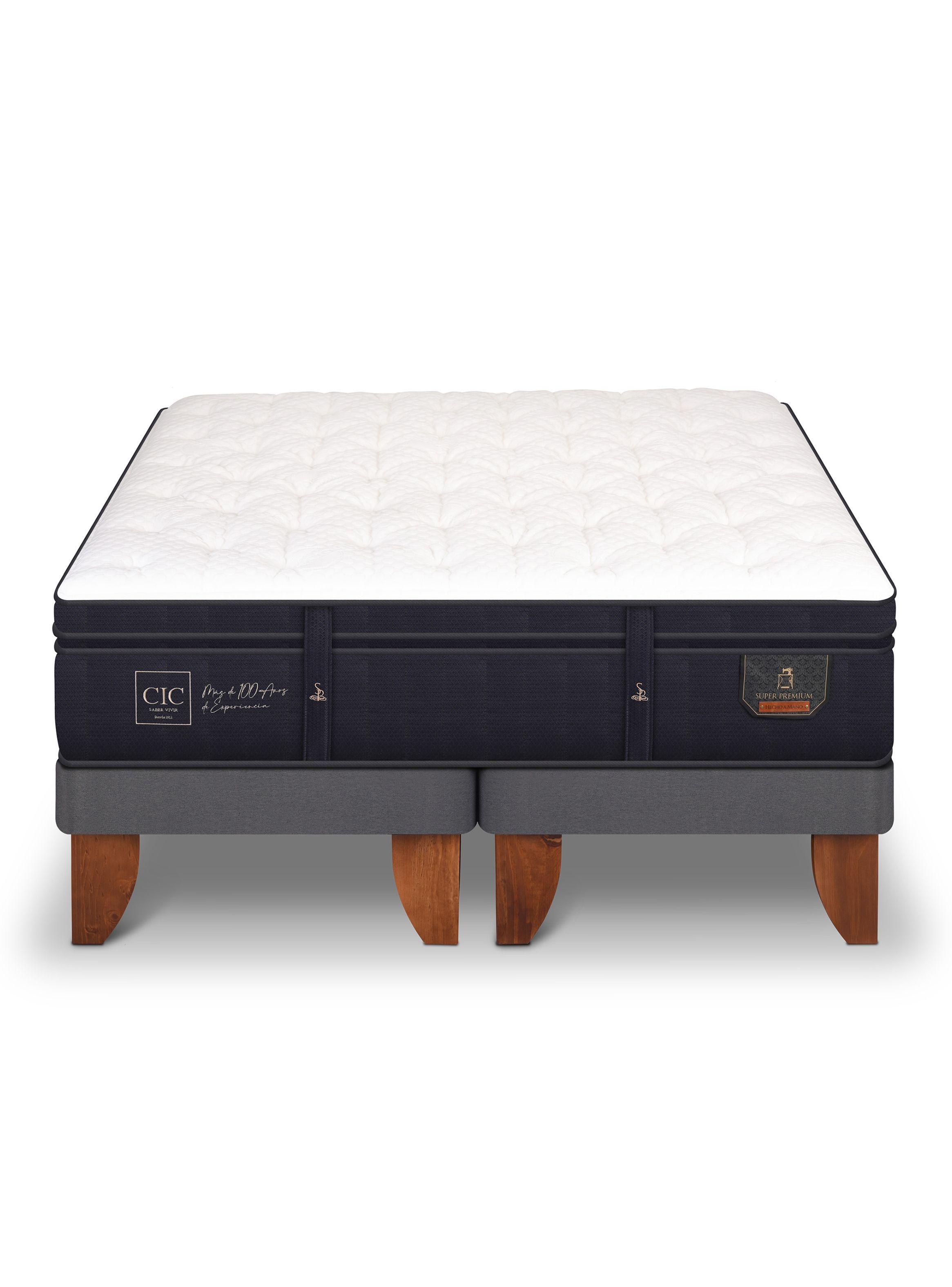 Cama Europea Super Premium 2 Plazas Base Dividida-2