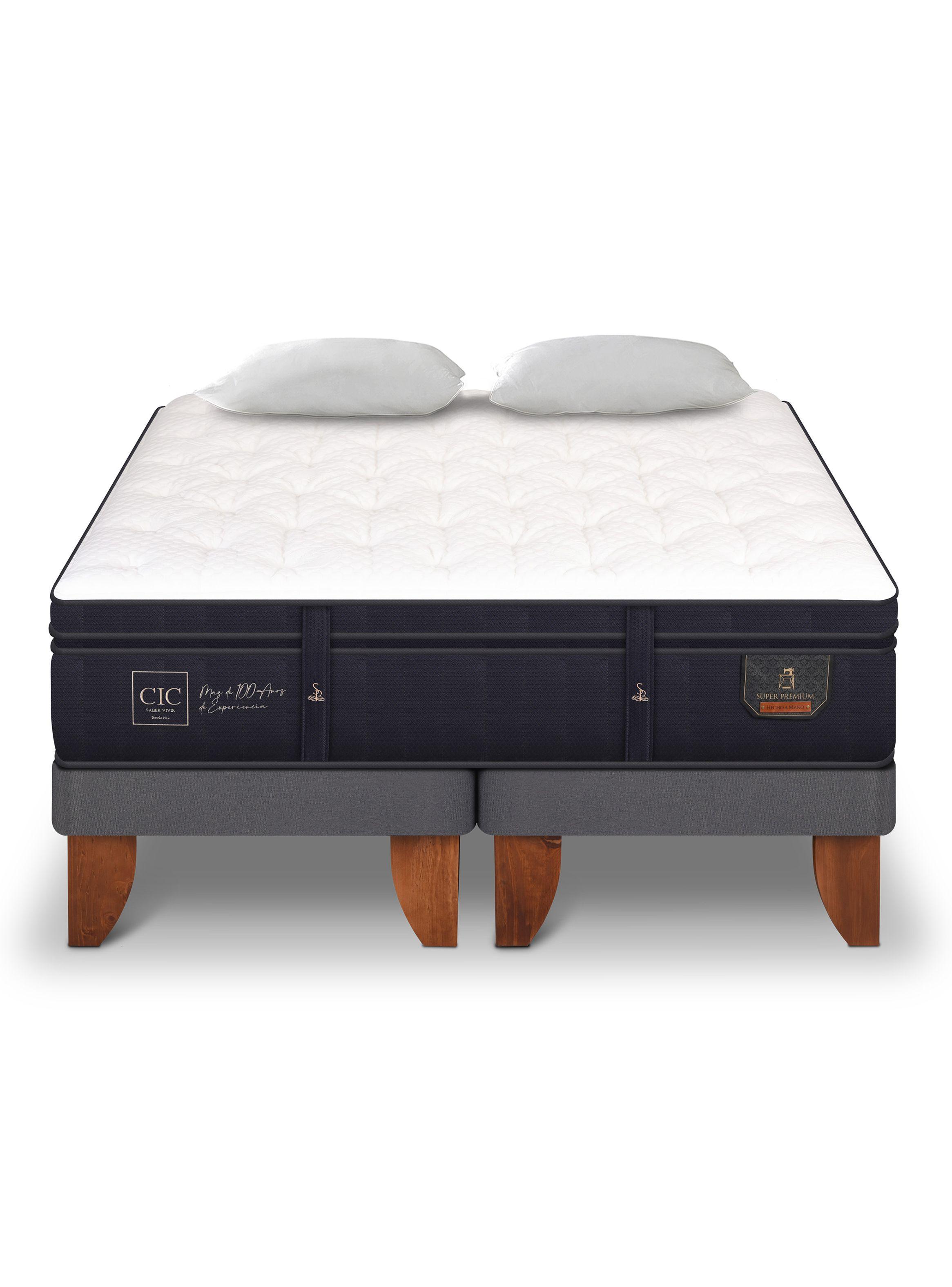 Cama Europea Super Premium King + Almohada-2