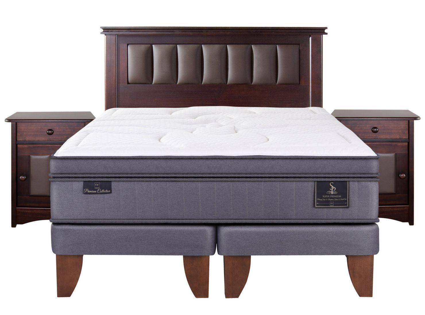 Cama Europea Super Premium King + Set Nápoles-1