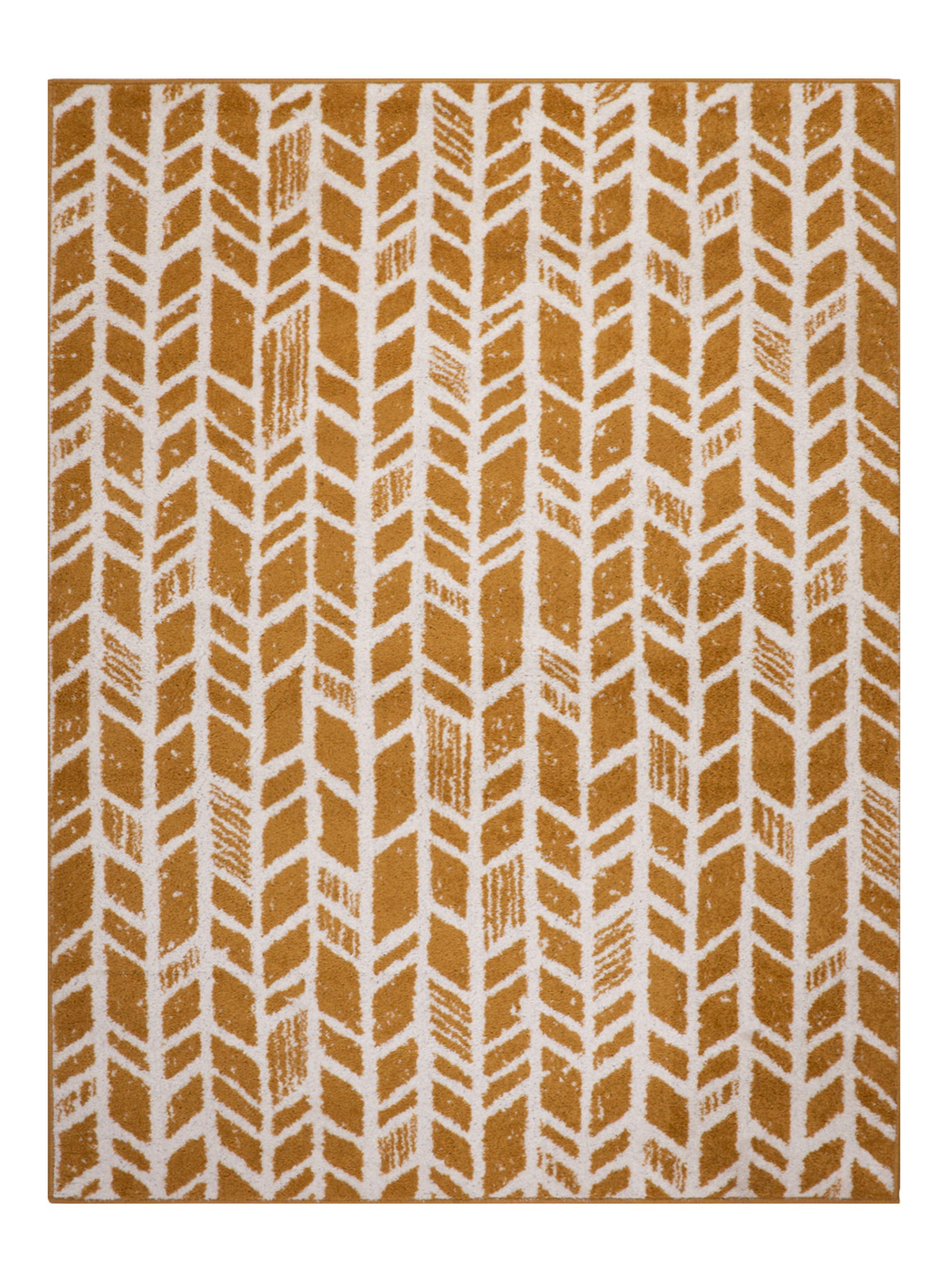 Alfombra Kaleb Amarillo 180x275 cm-0