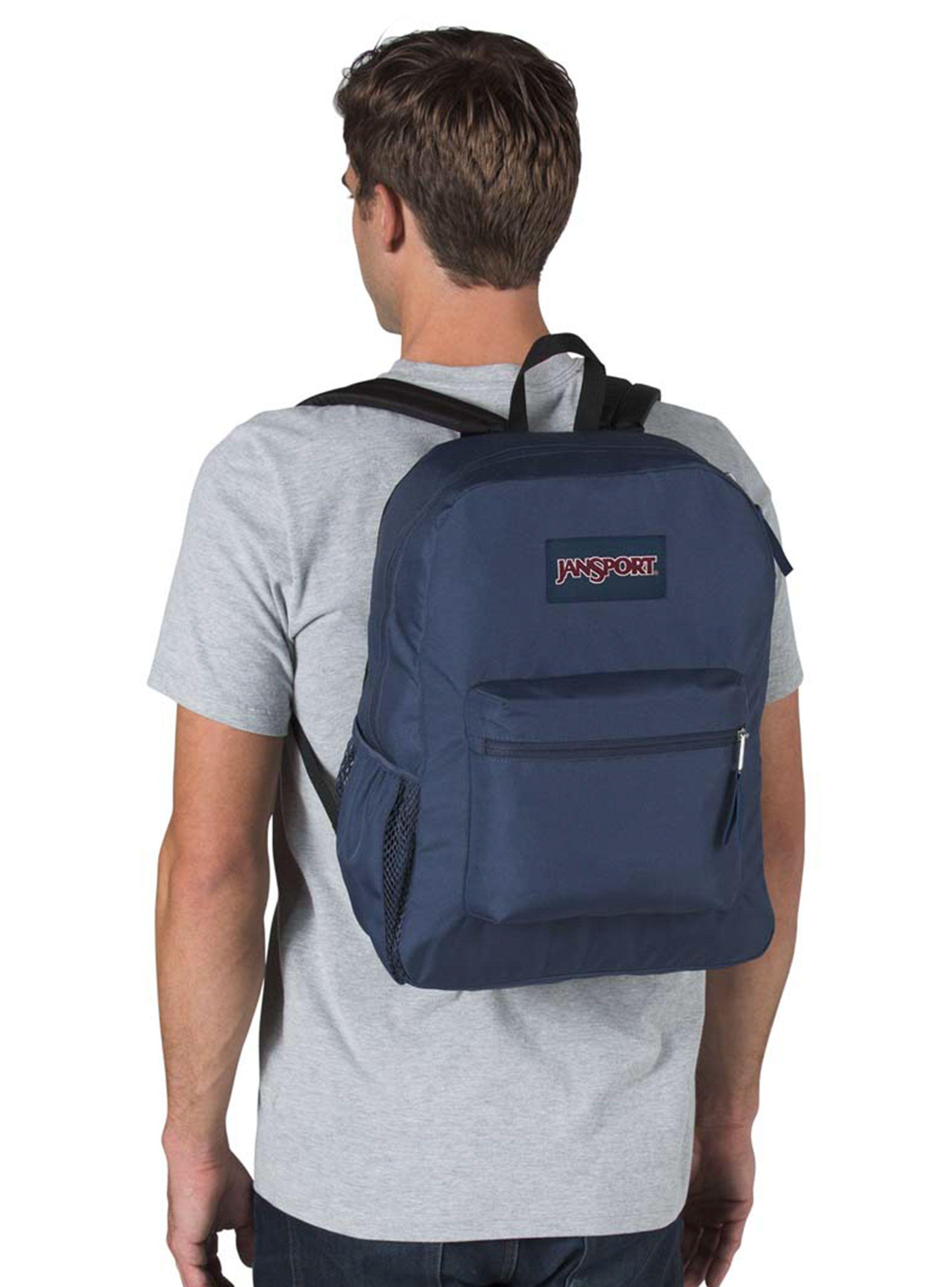 Mochila Urbana Cross Town Azul-2