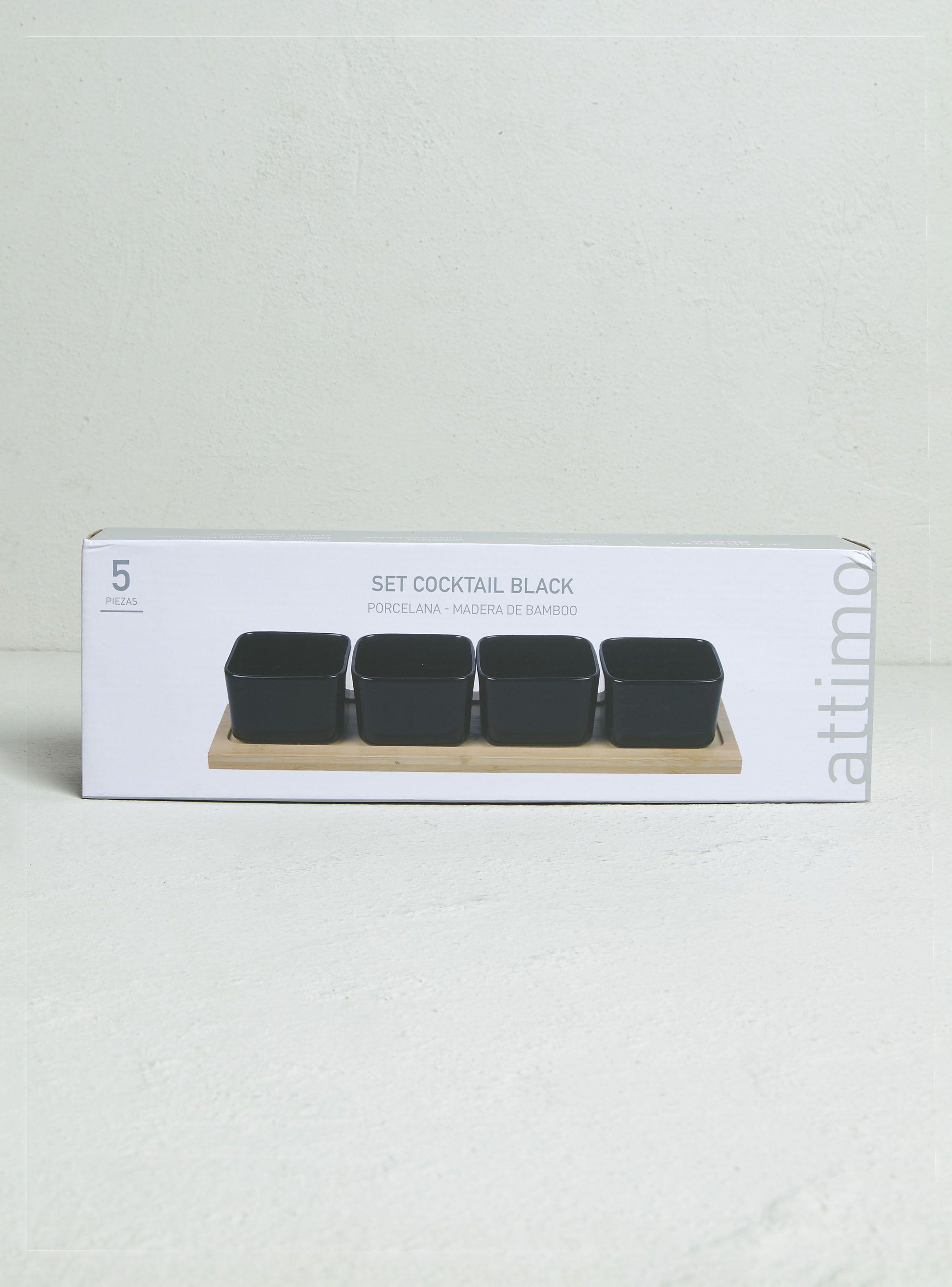 Set Cocktail 5 Piezas Negro-3