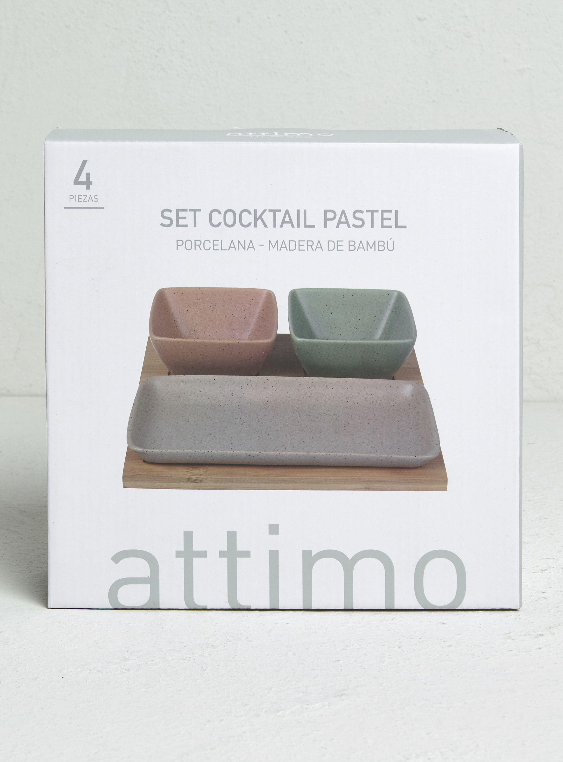 Set Cocktail 4 Piezas Rectangular Pastel-3