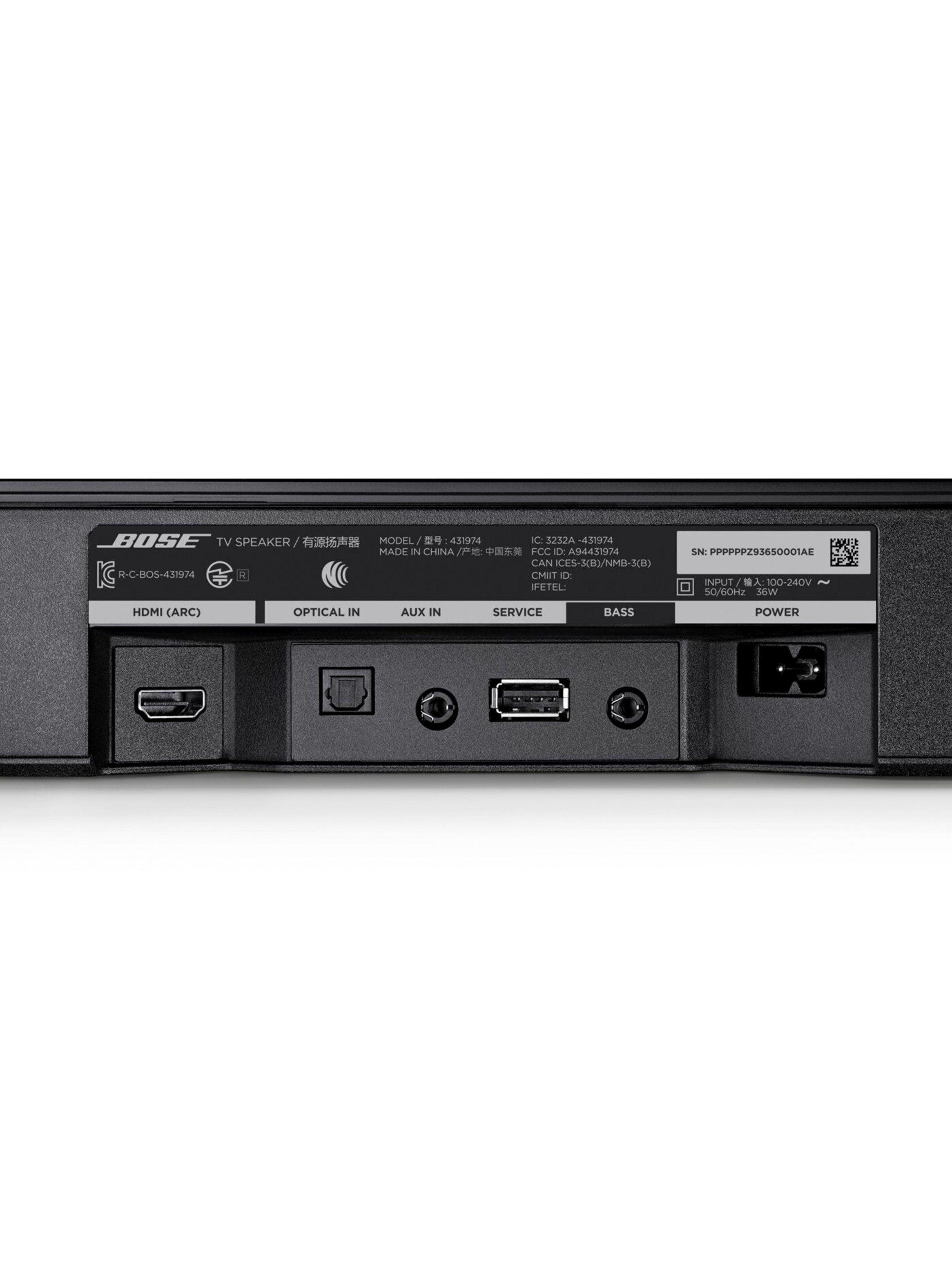 Soundbar Bose TV Speaker Negro-4