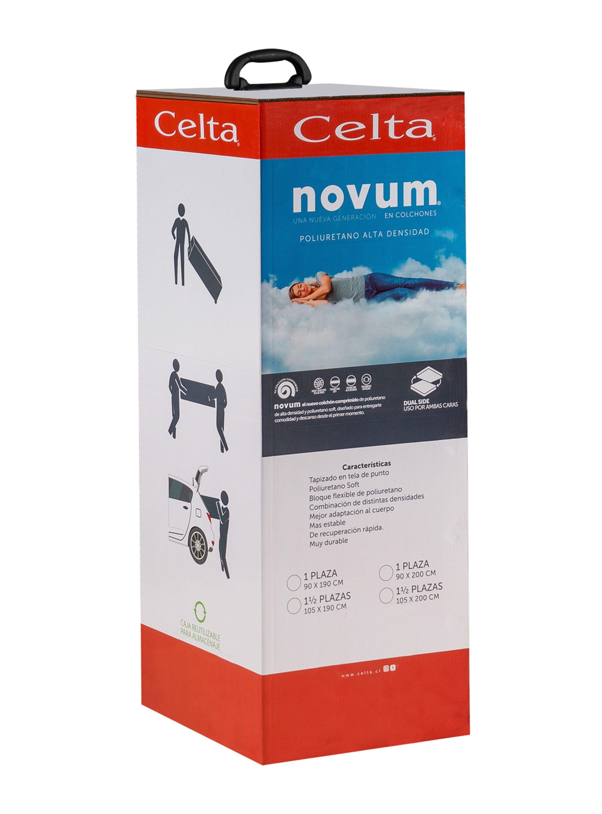 Cama Europea Novum Bioactive 1.5 Plazas-2