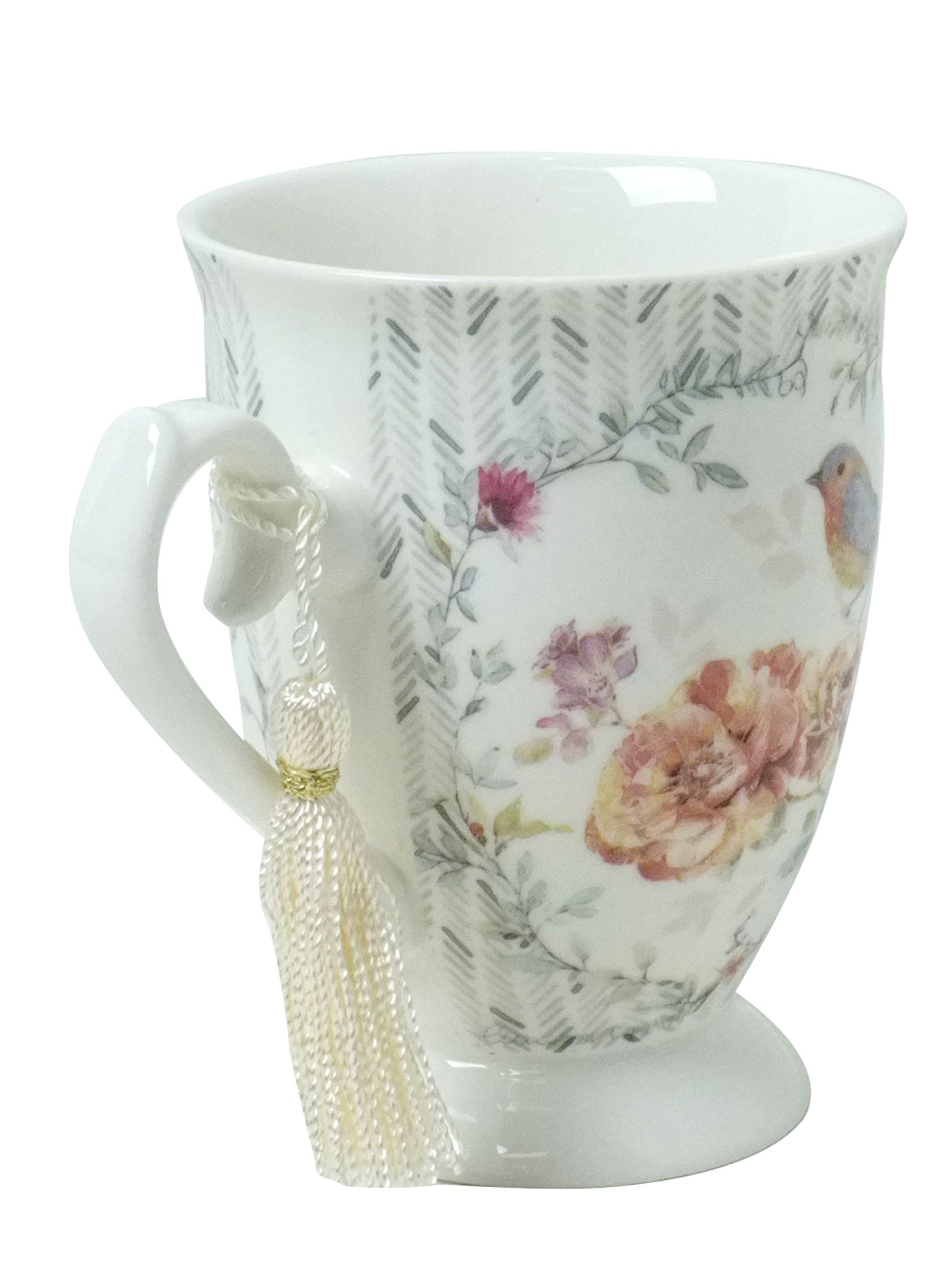 Mug Flor Pájaro Sarah Miller-3