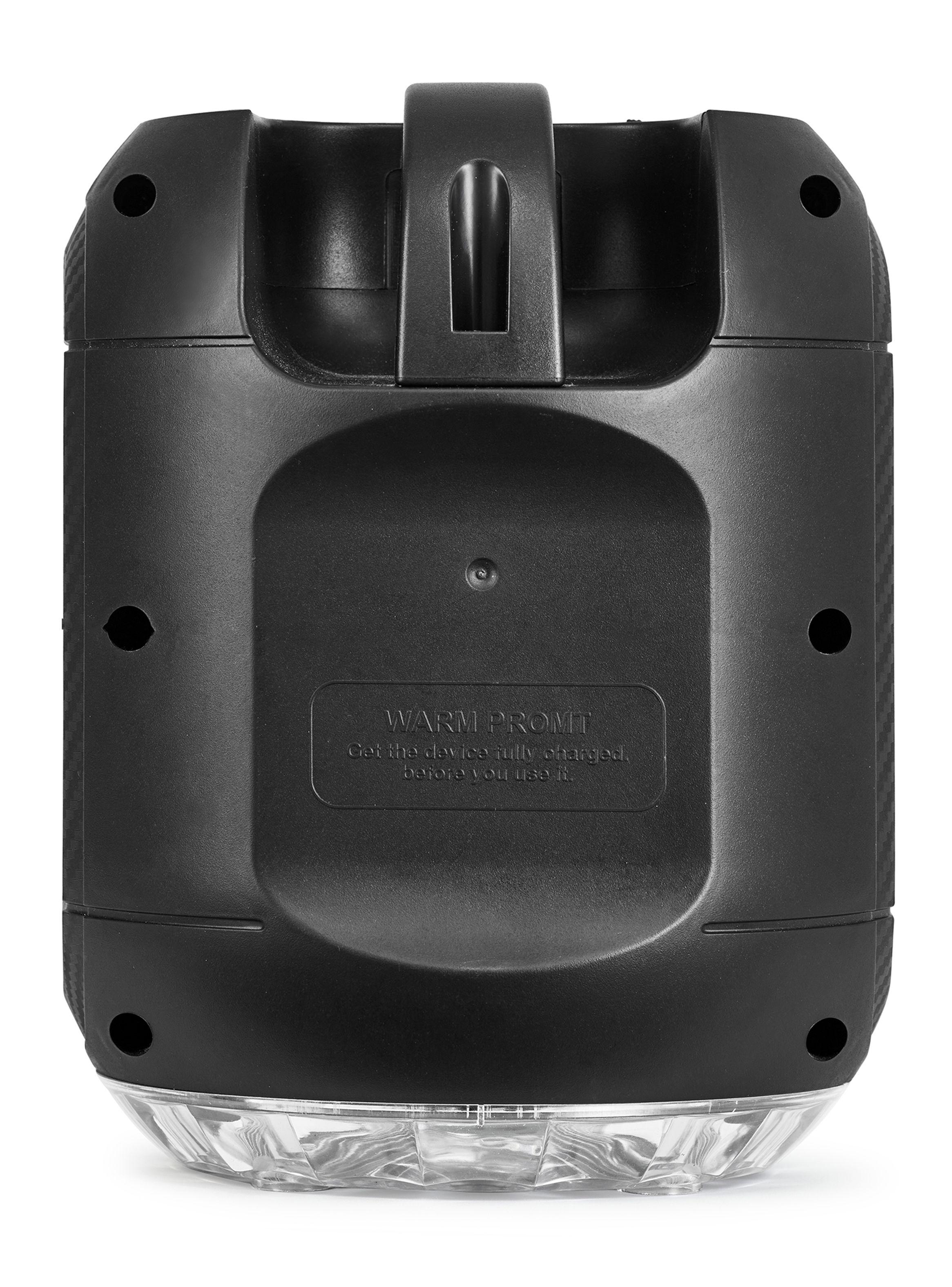 Parlante Karaoke Portátil 5W MGSPYDER Negro-4