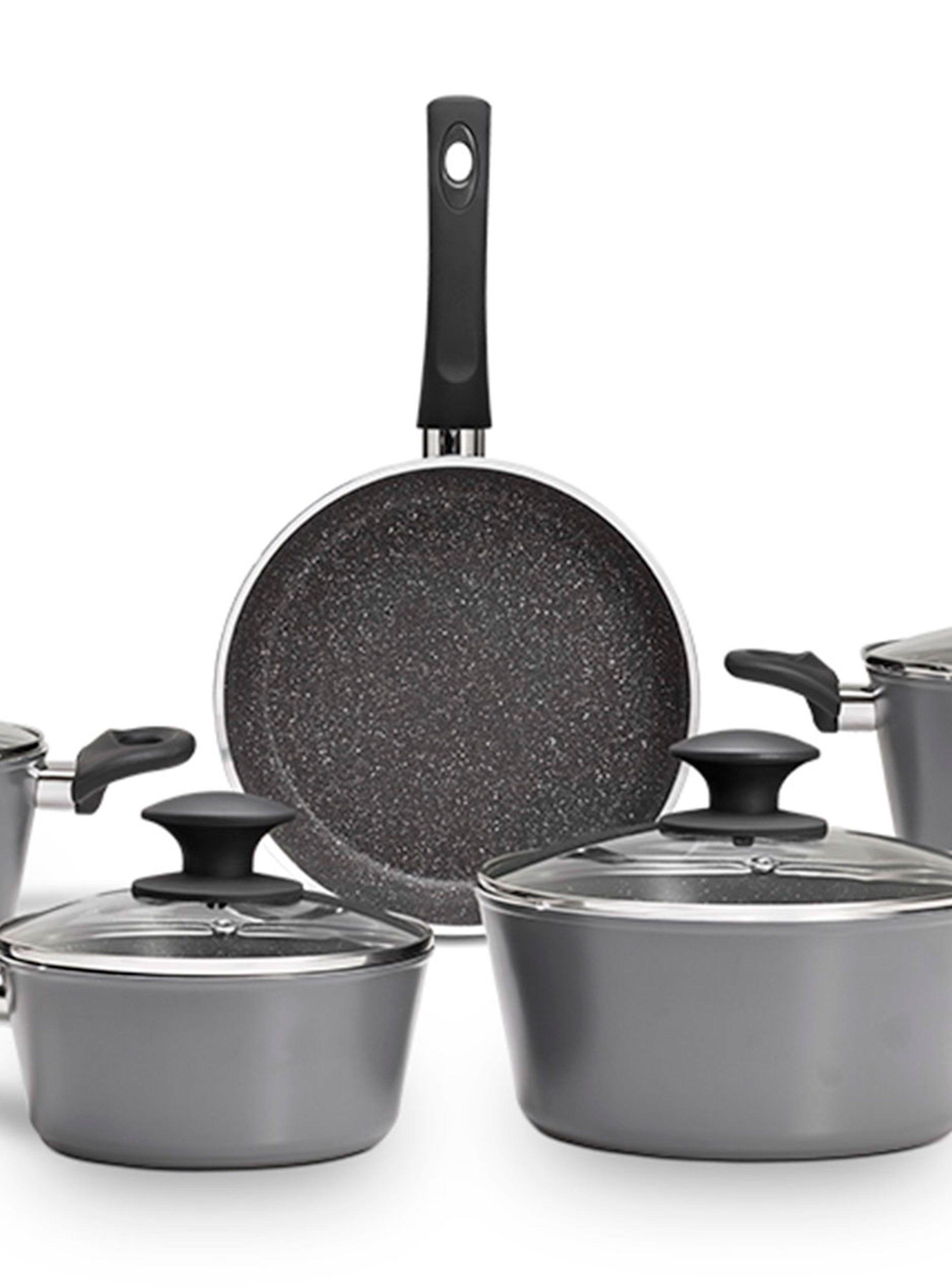 Batería de Cocina Inducción 9 Piezas Óptima Stone-2