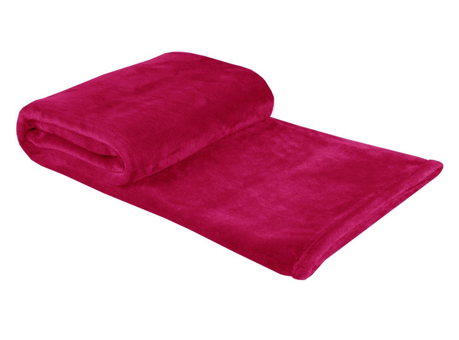 Manta 125 x 150 cm Flannel Unicolor Attimo-0
