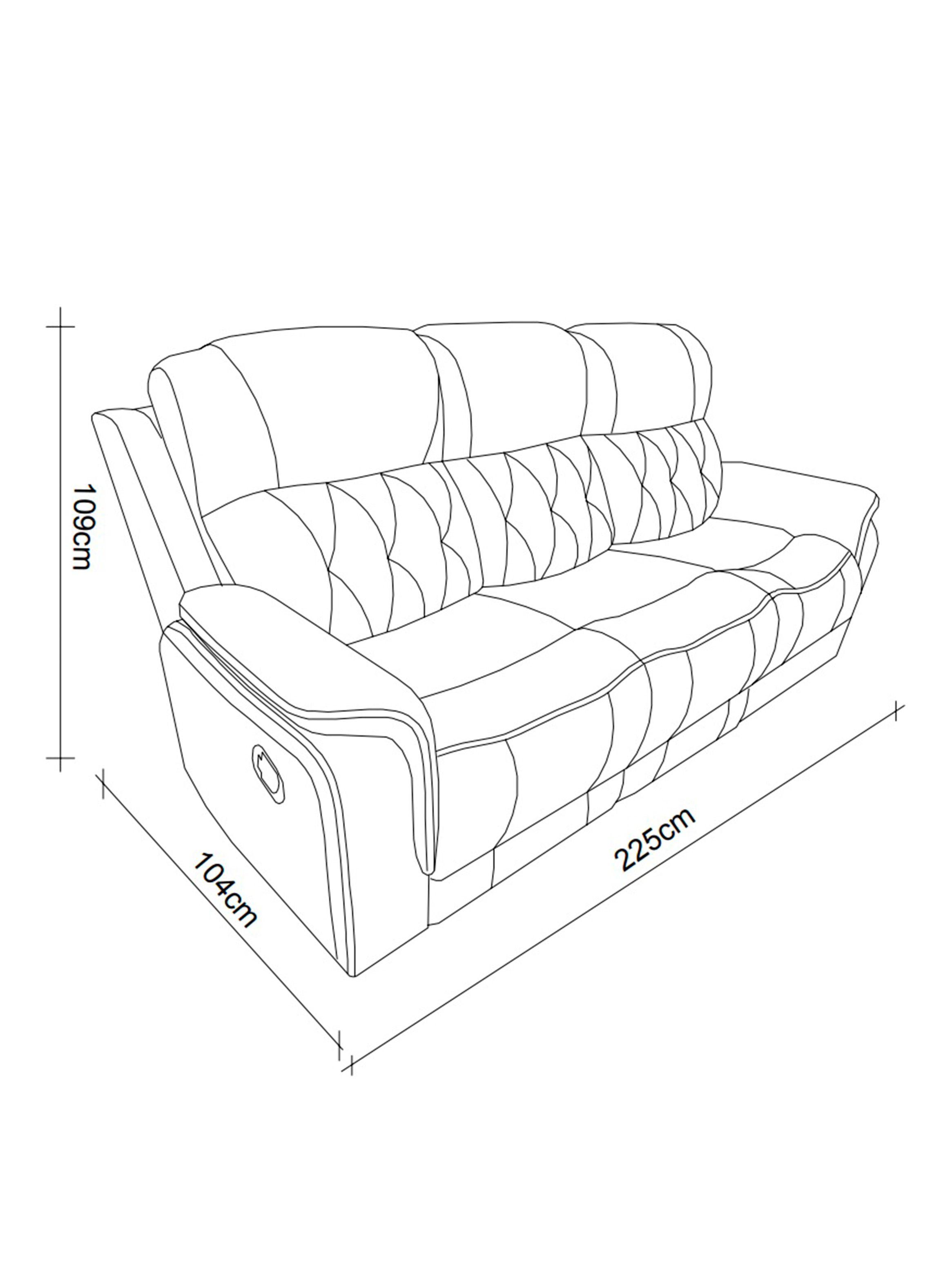 Reclinable Badlands 3 Cuerpos-2