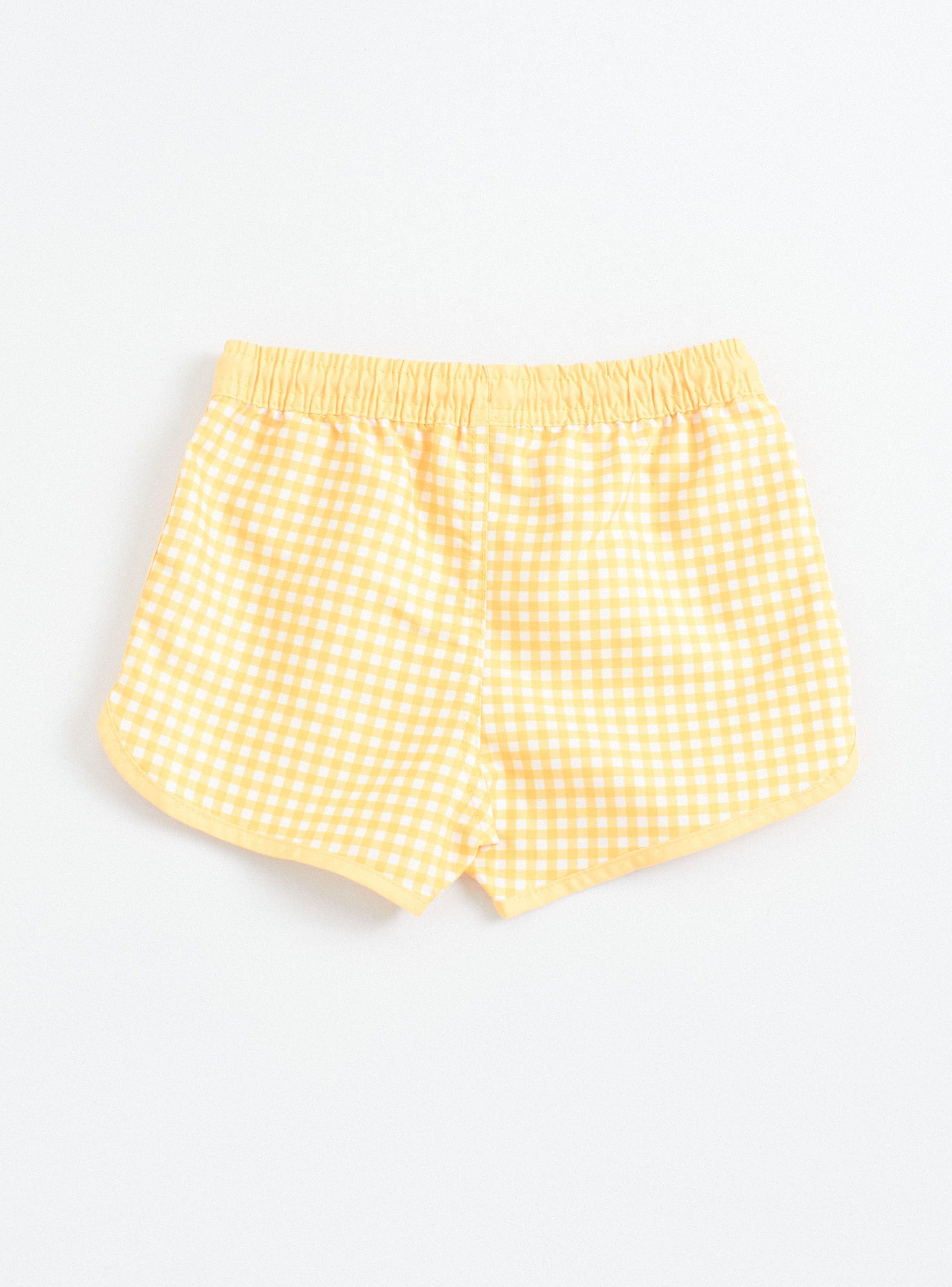 Traje de Baño Estampado con Cordón Ajustable-1