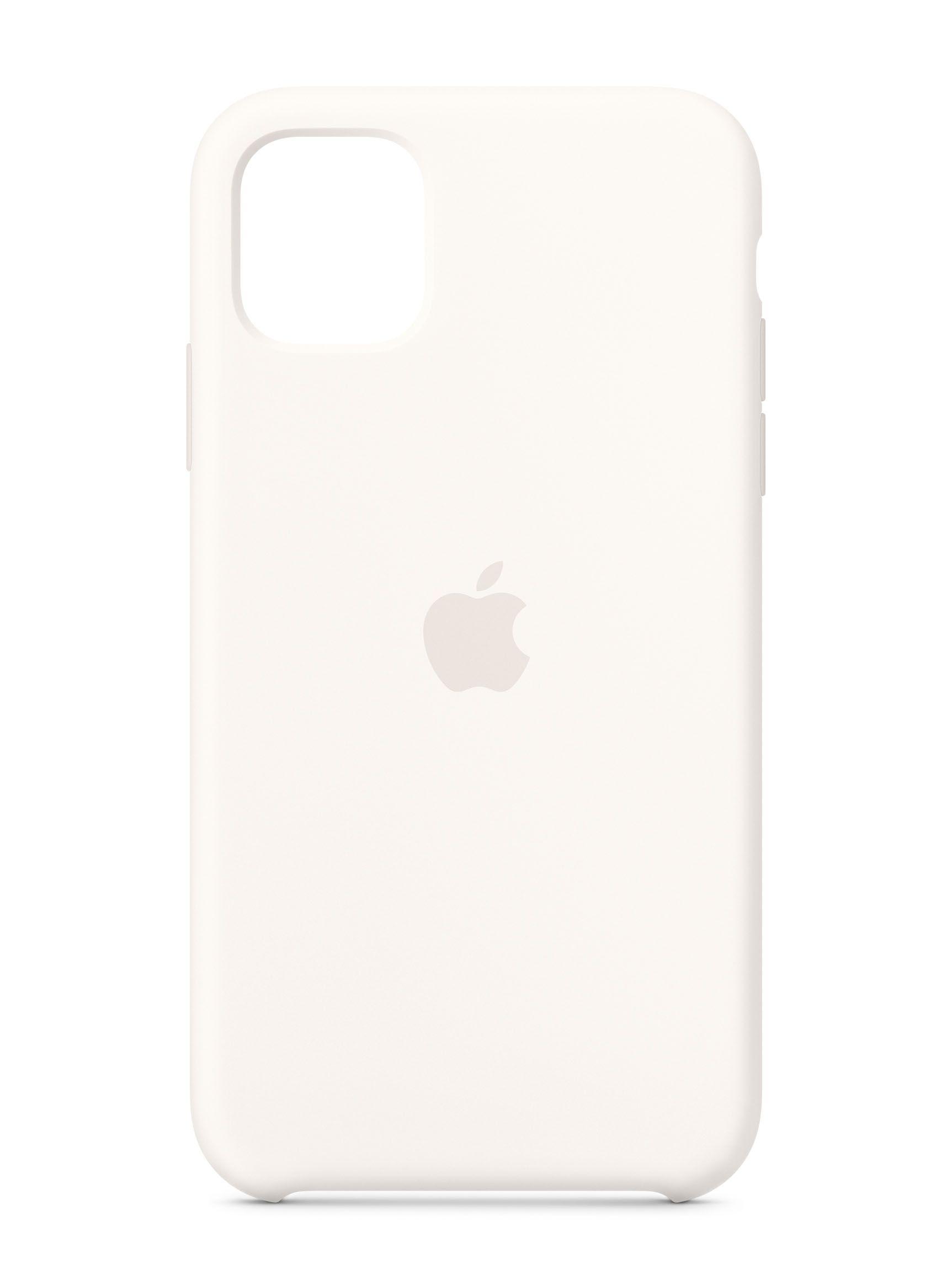 Carcasa Silicone para iPhone 11 Blanco-2