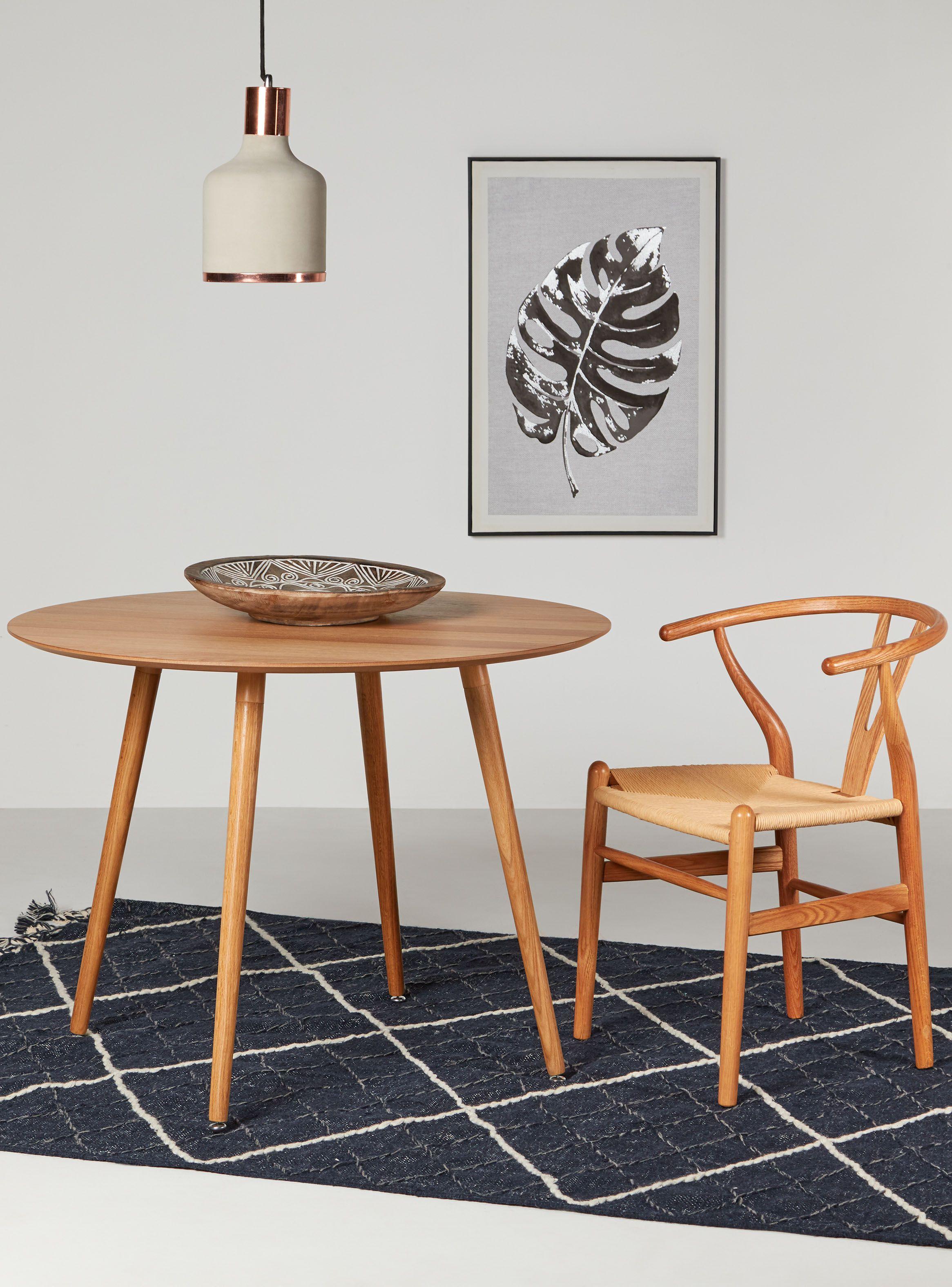 Mesa de Comedor New Aste Redonda 100 cm-1