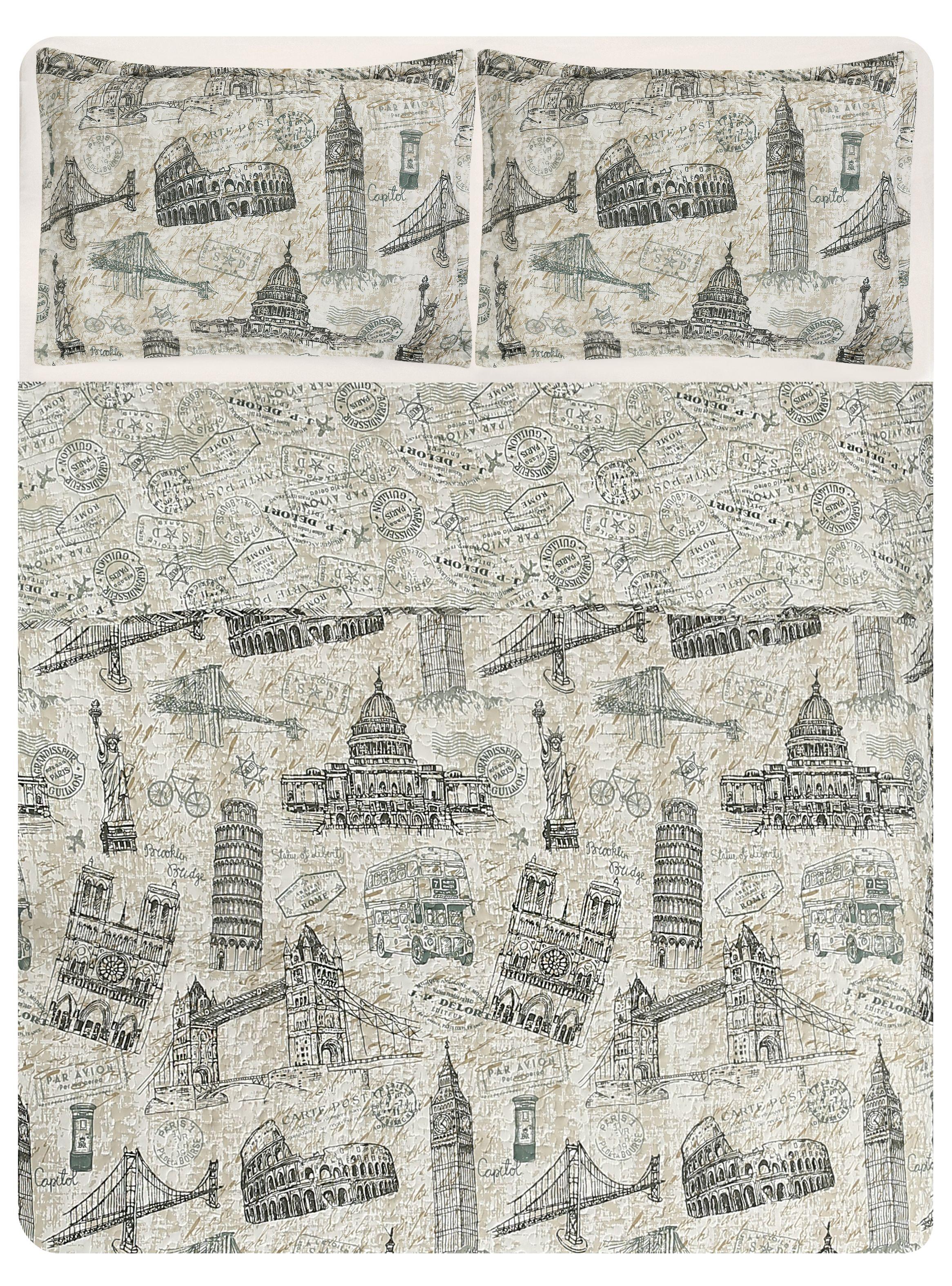 Quilt Travel 2 Plazas-3