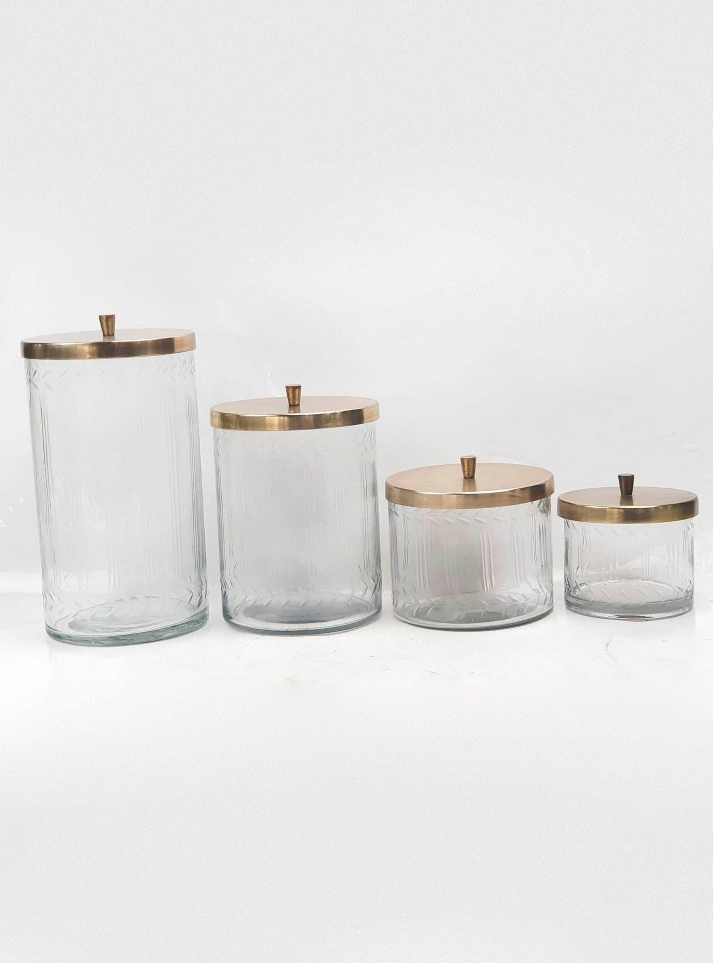 Canister con Tapa Bronce S-2