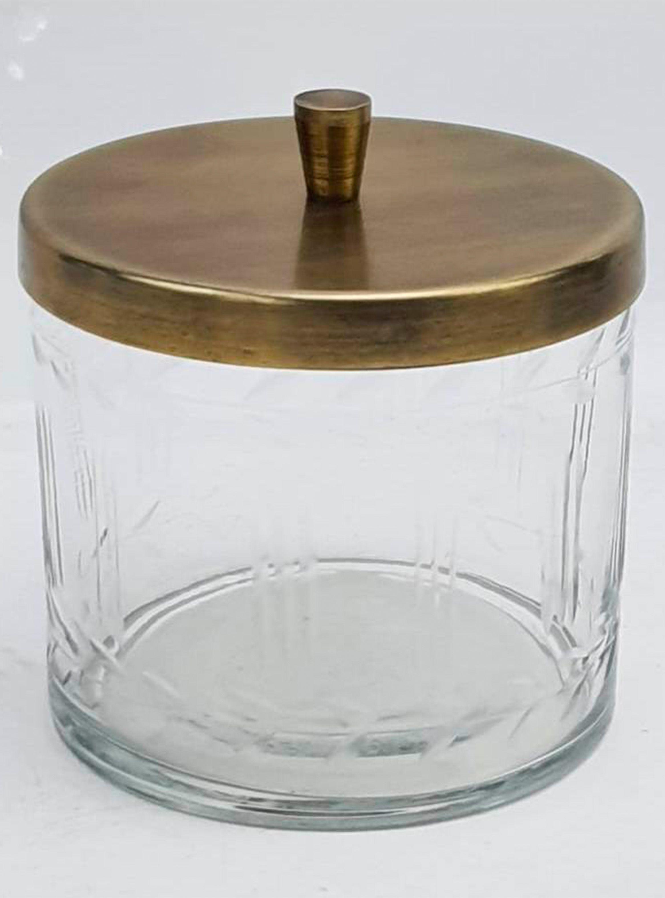 Canister con Tapa Bronce S-0