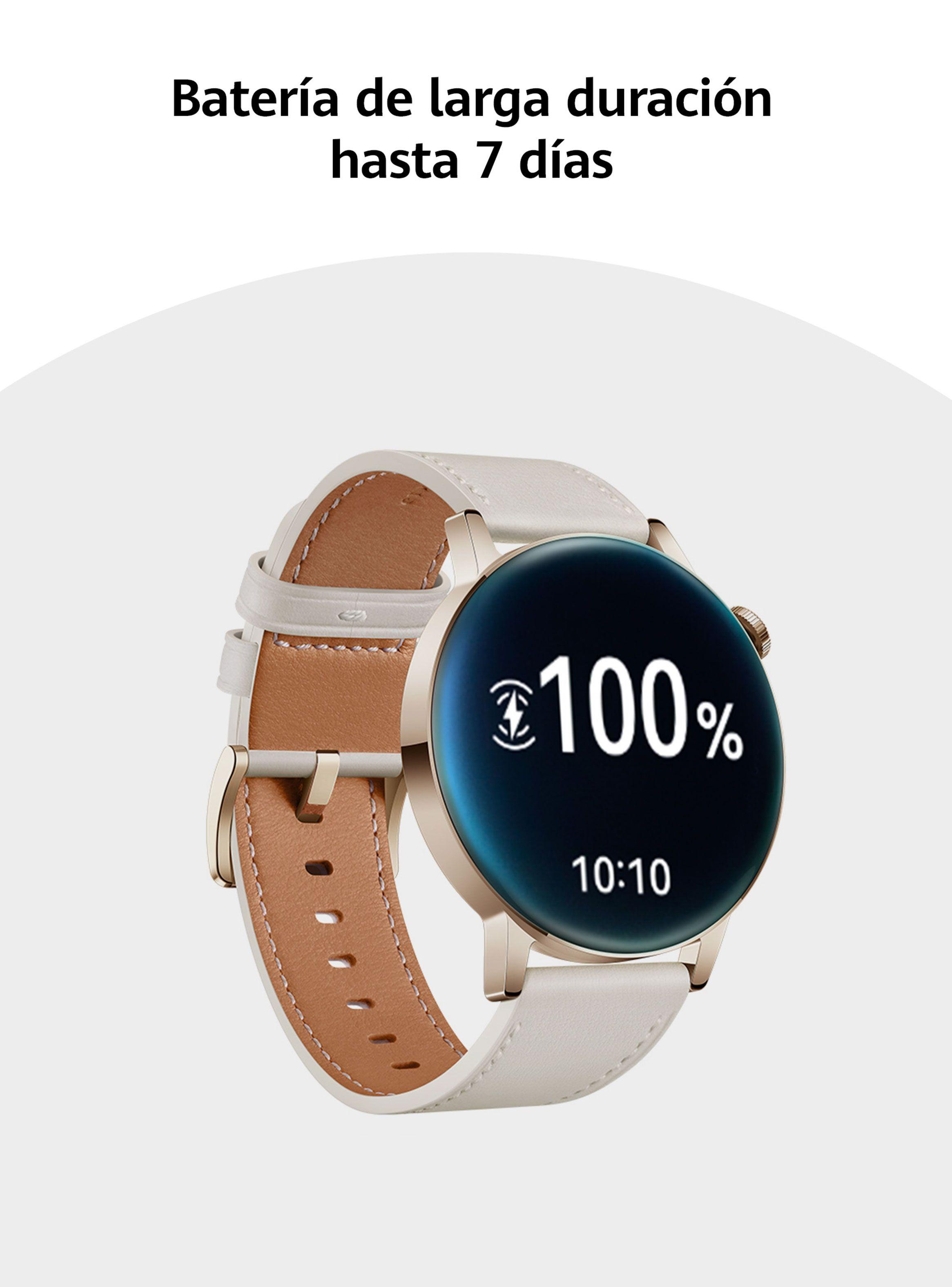 Smartwatch Watch GT 3 42mm Blanco + Garantía por Accidente-3