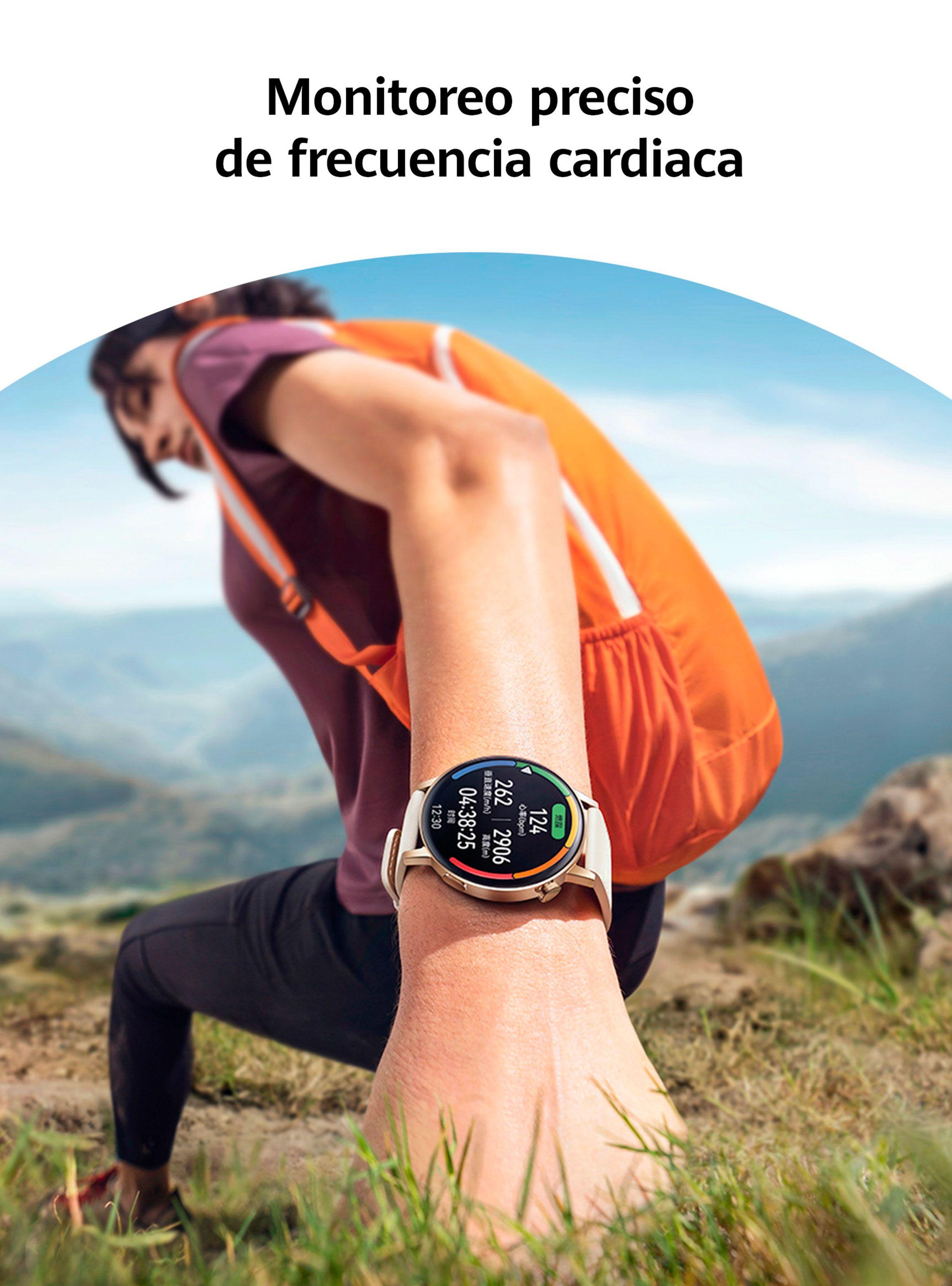 Smartwatch Watch GT 3 42mm Blanco + Garantía por Accidente-5