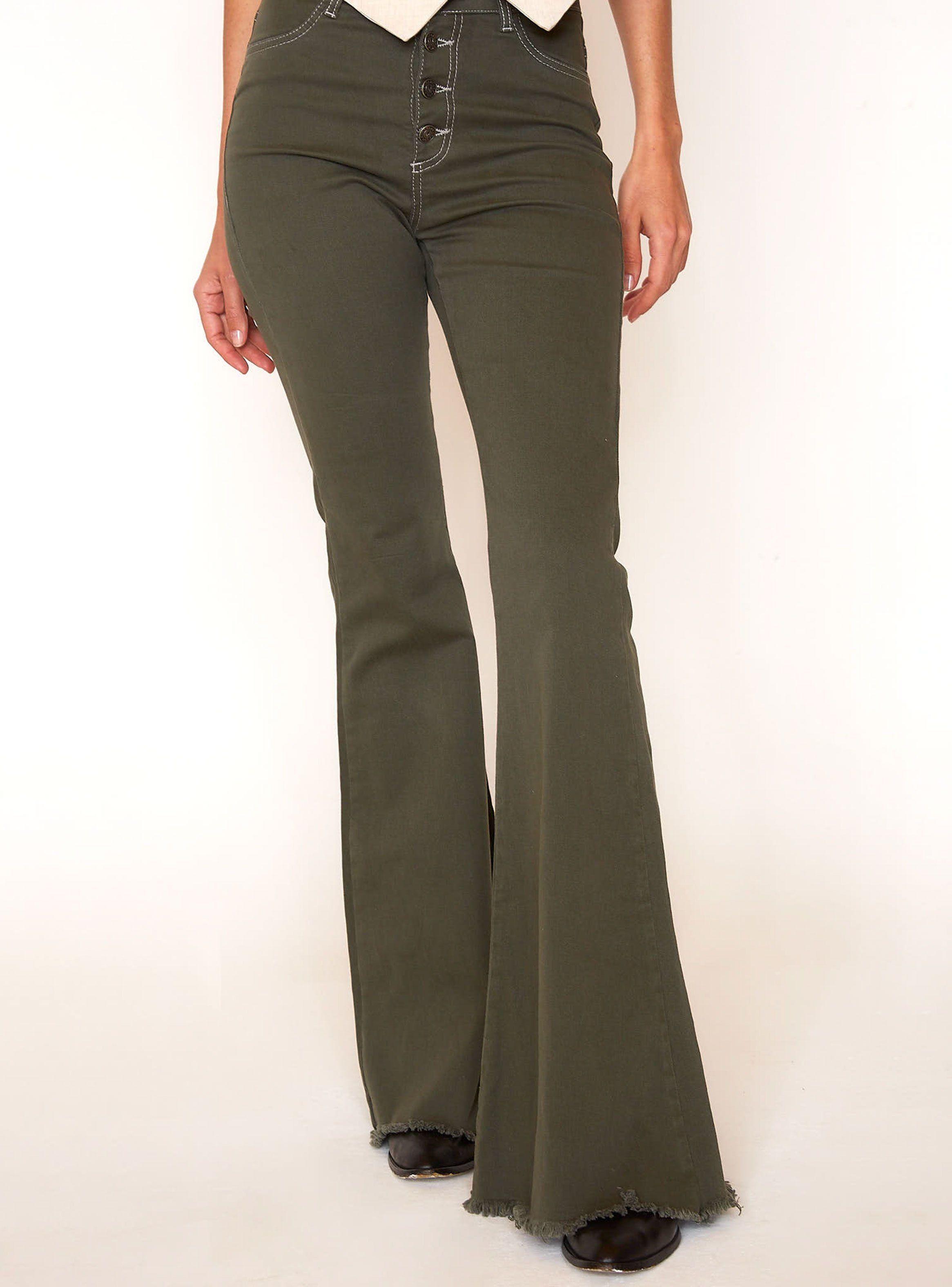 Jeans Romina Tiro Alto Verde-0