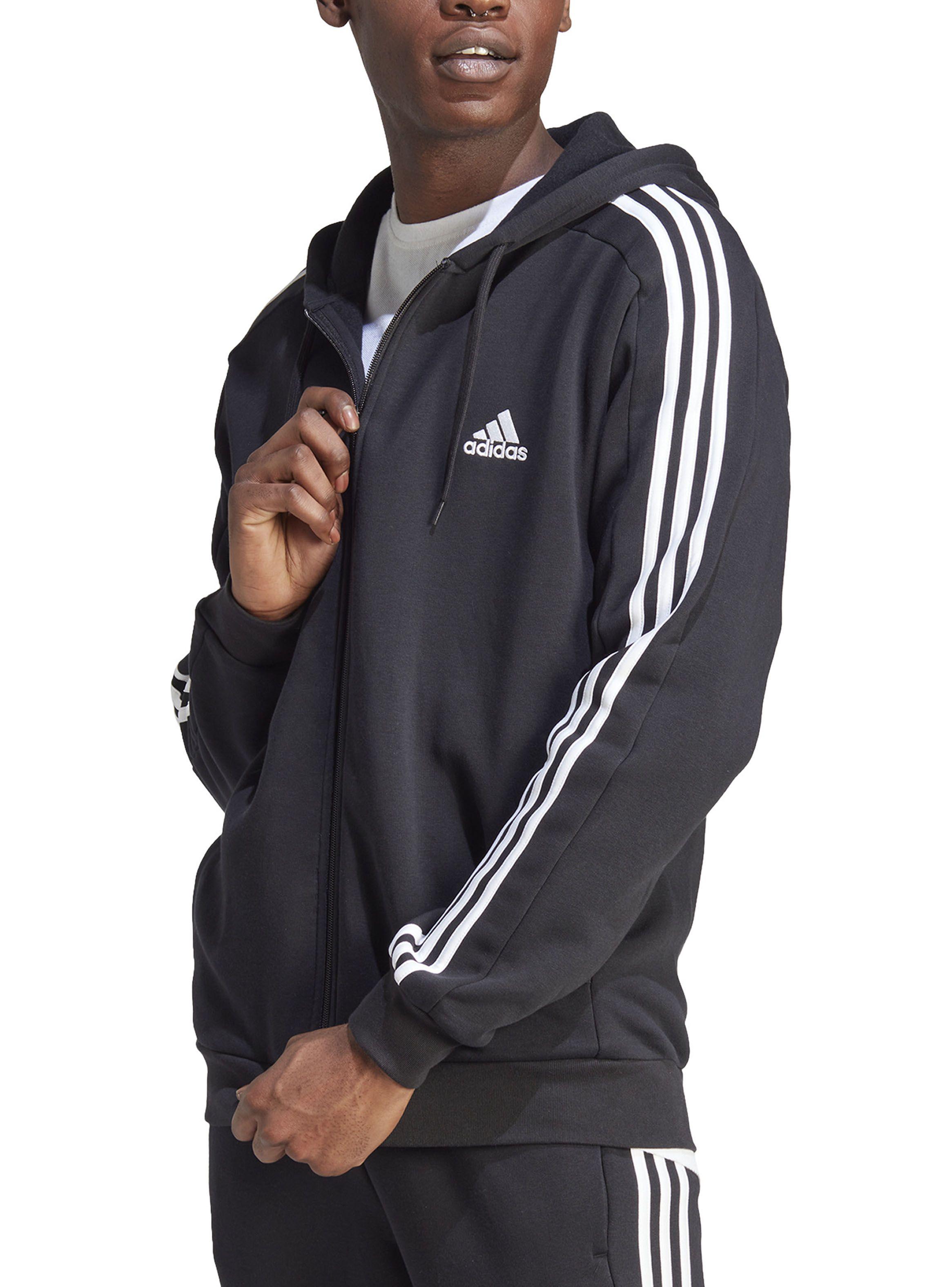 Chaqueta con Capucha Essentials Fleece 3 Bandas-0