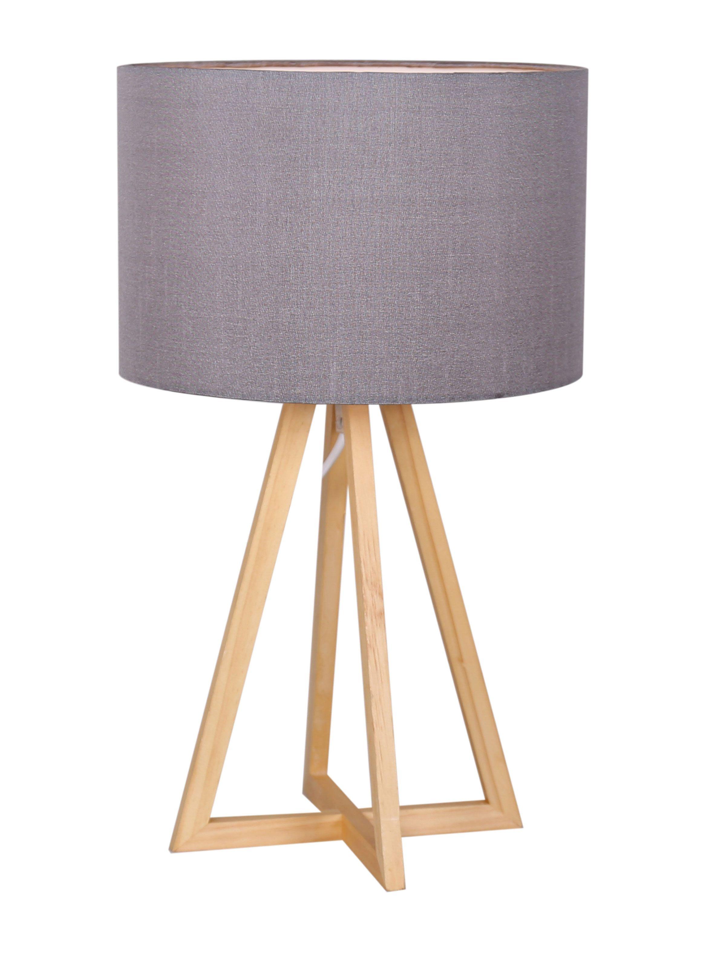 Lámpara de Mesa Madera-0