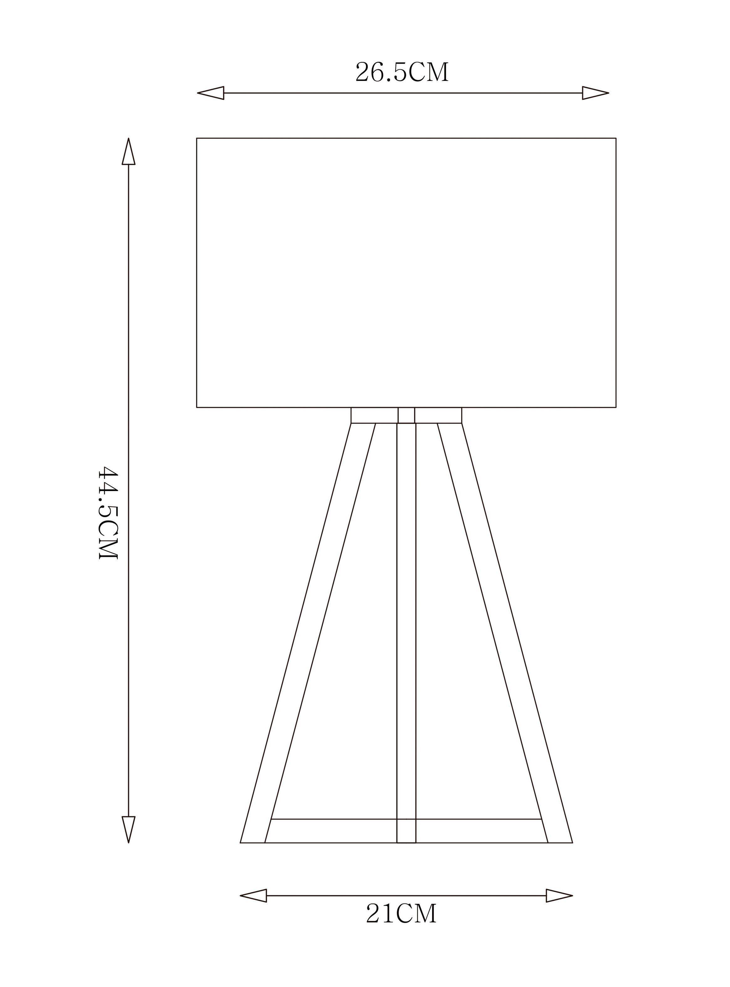 Lámpara de Mesa Madera-1
