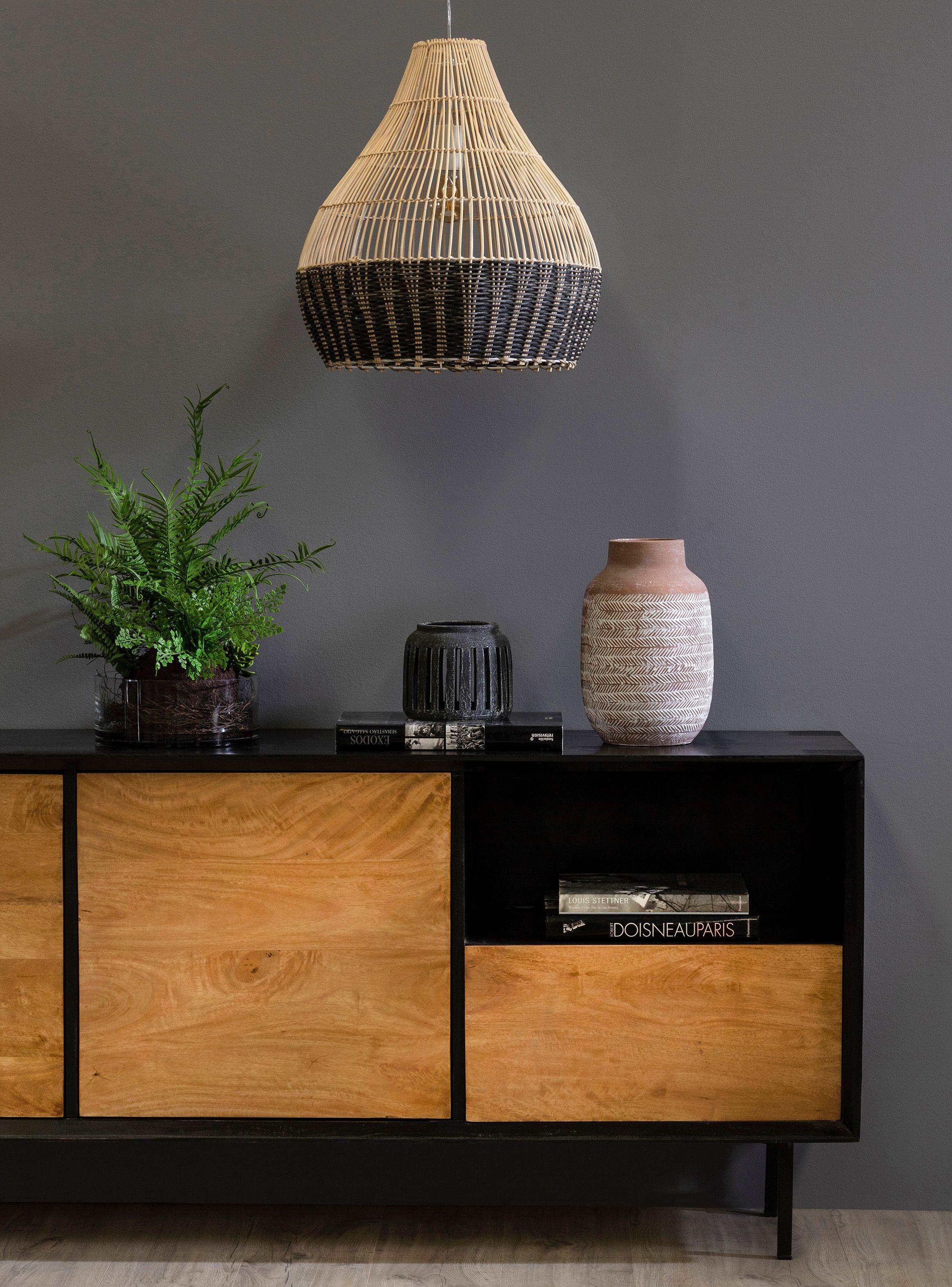 Lámpara Colgar 1L Maple Solok E27-5