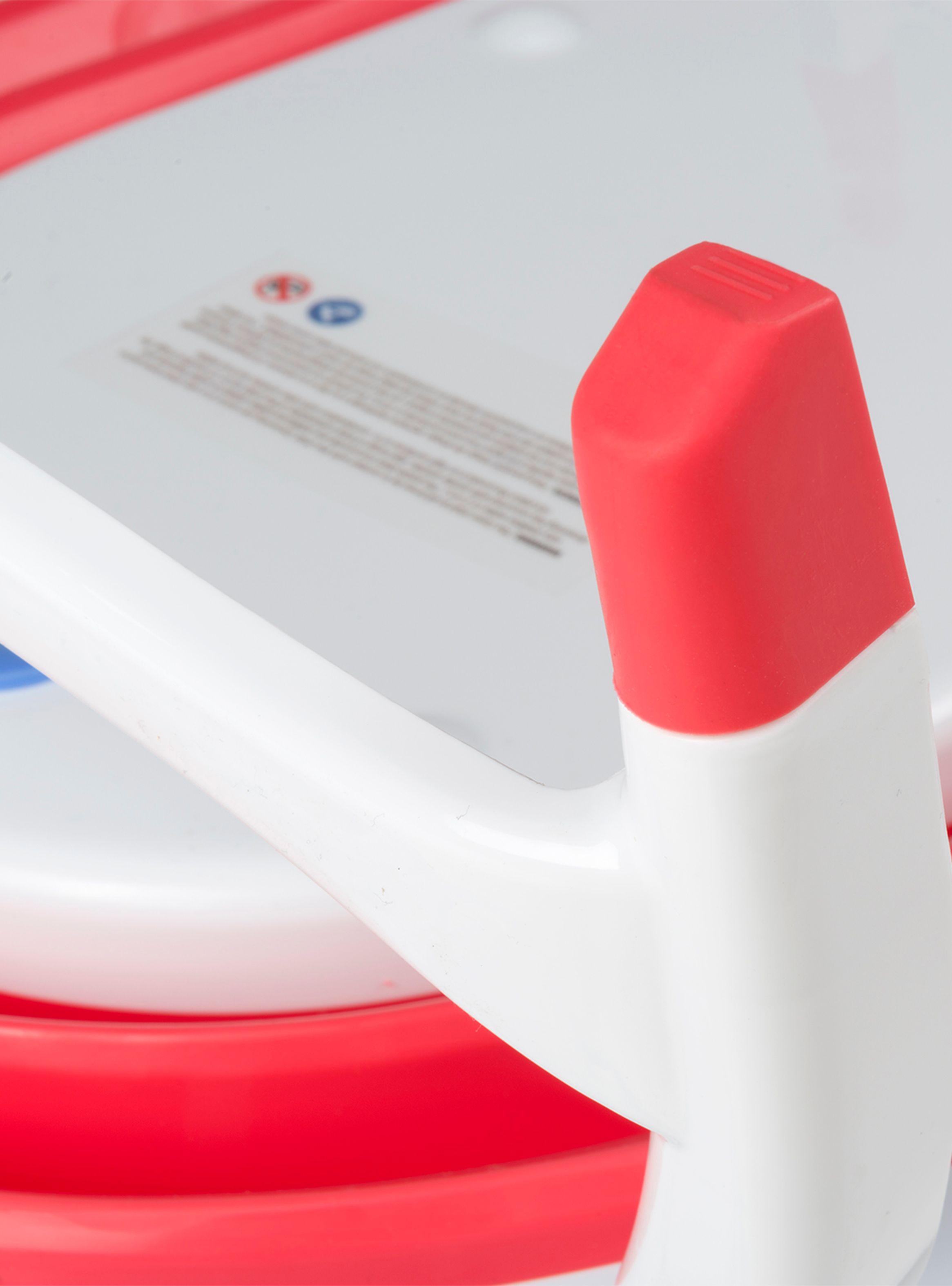 Bañera Plegable + Hamaca Splash Rojo-5