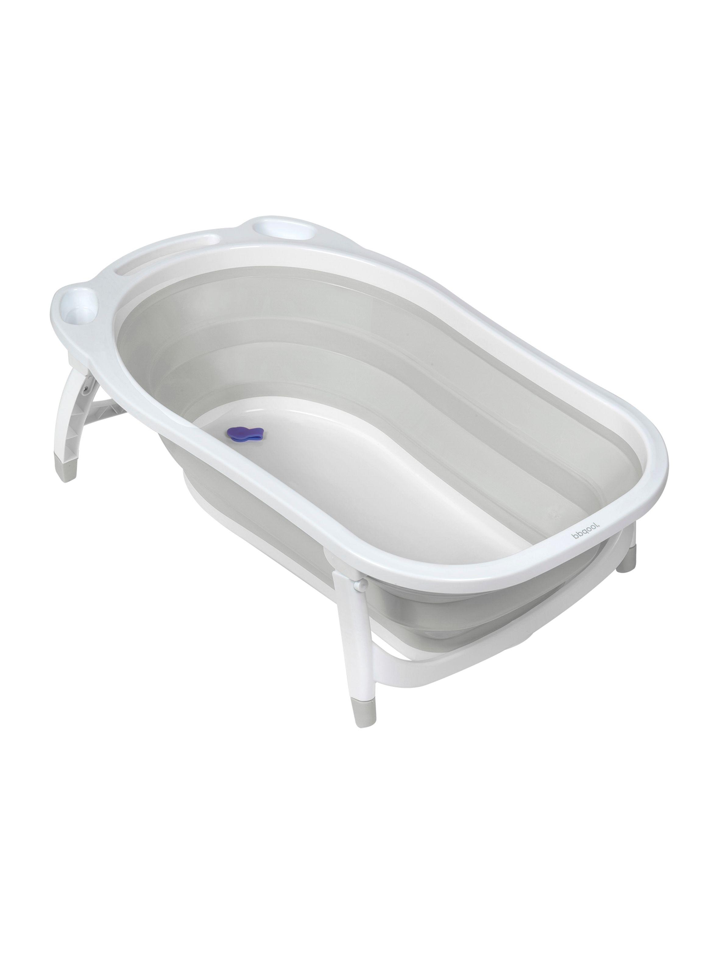 Bañera Plegable + Hamaca Splash Gris-1