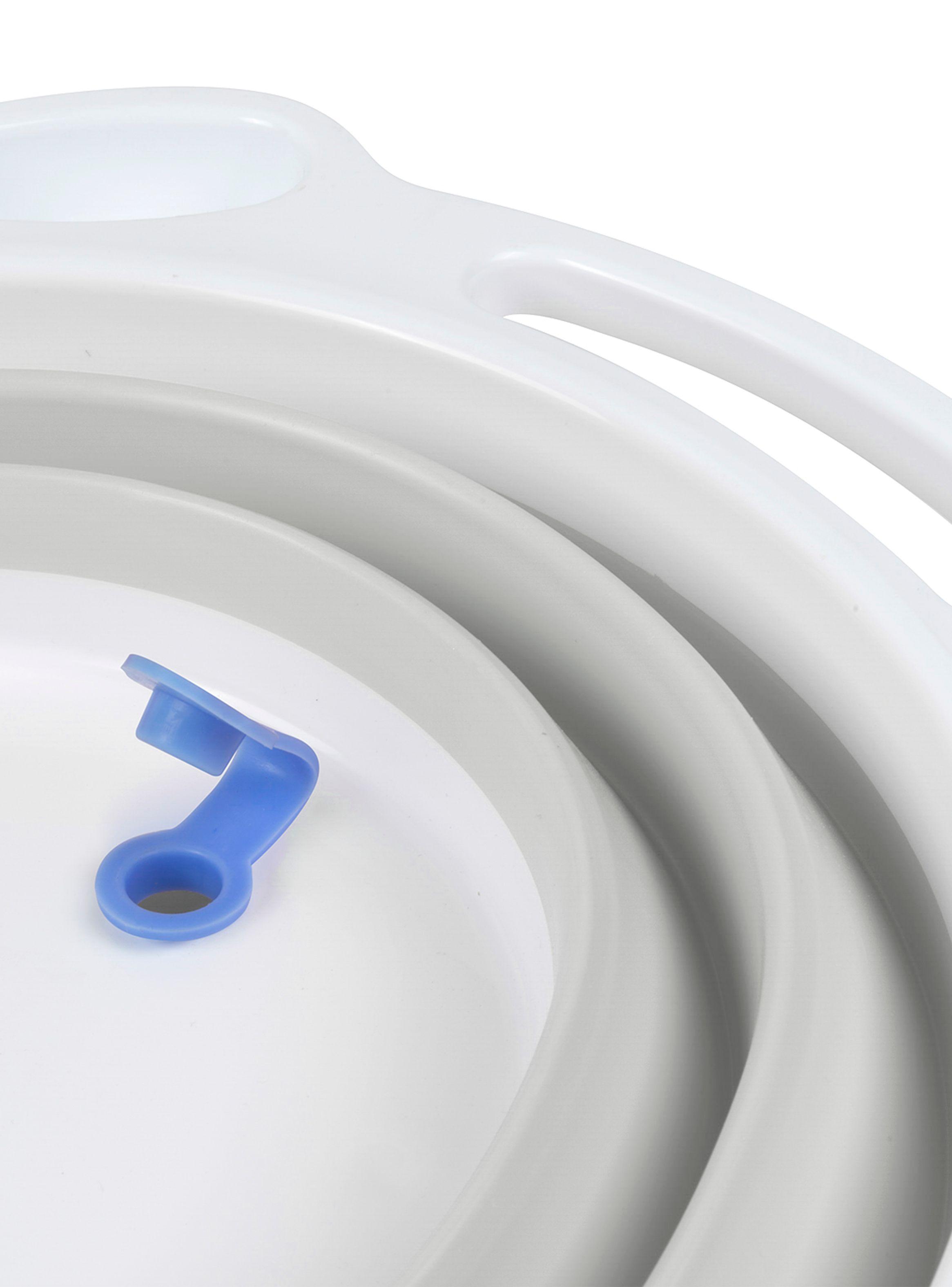 Bañera Plegable + Hamaca Splash Gris-2