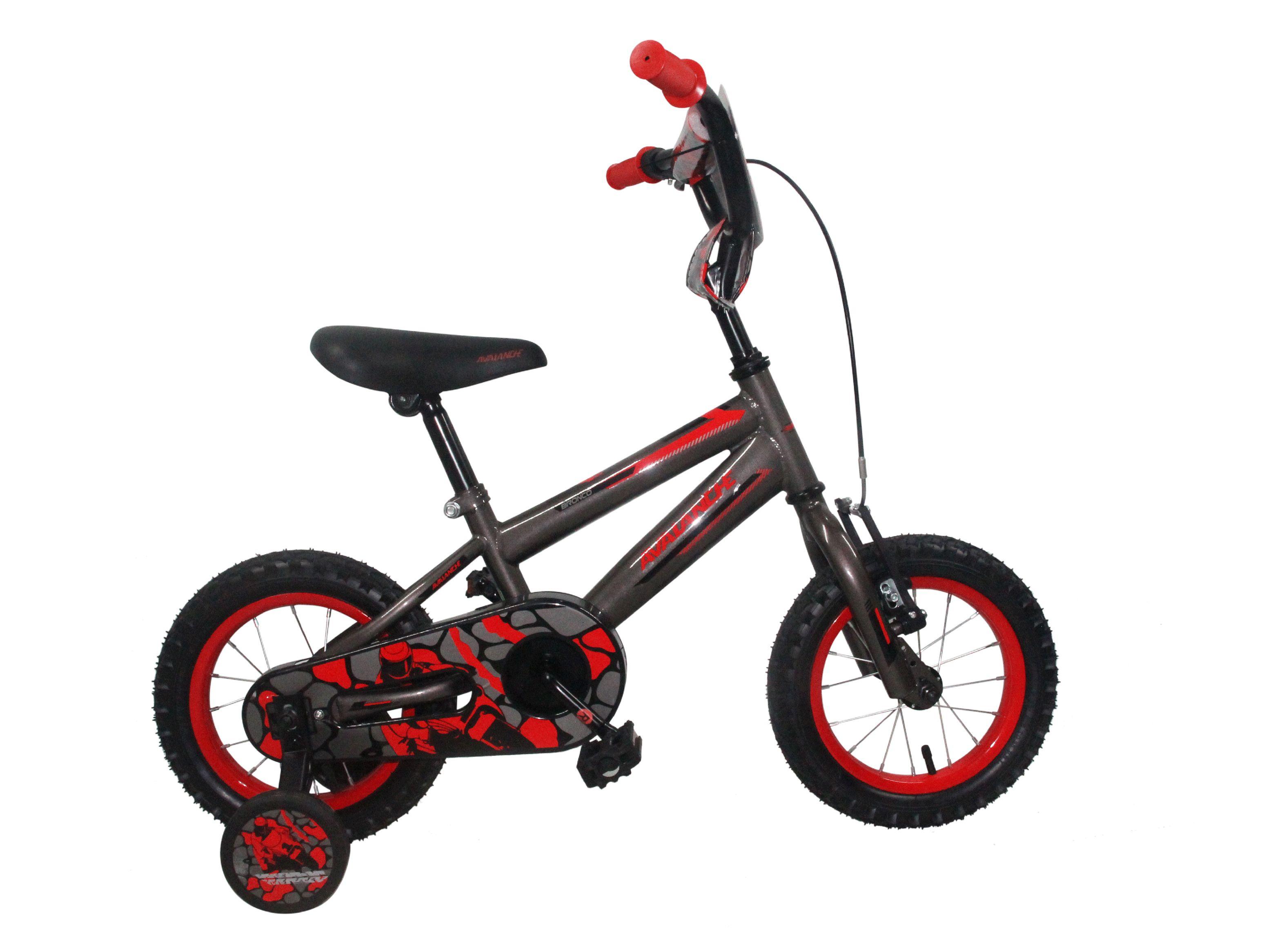 Bicicleta Avalanche de Aprendizaje Infantil Aro 12" Bronco-0