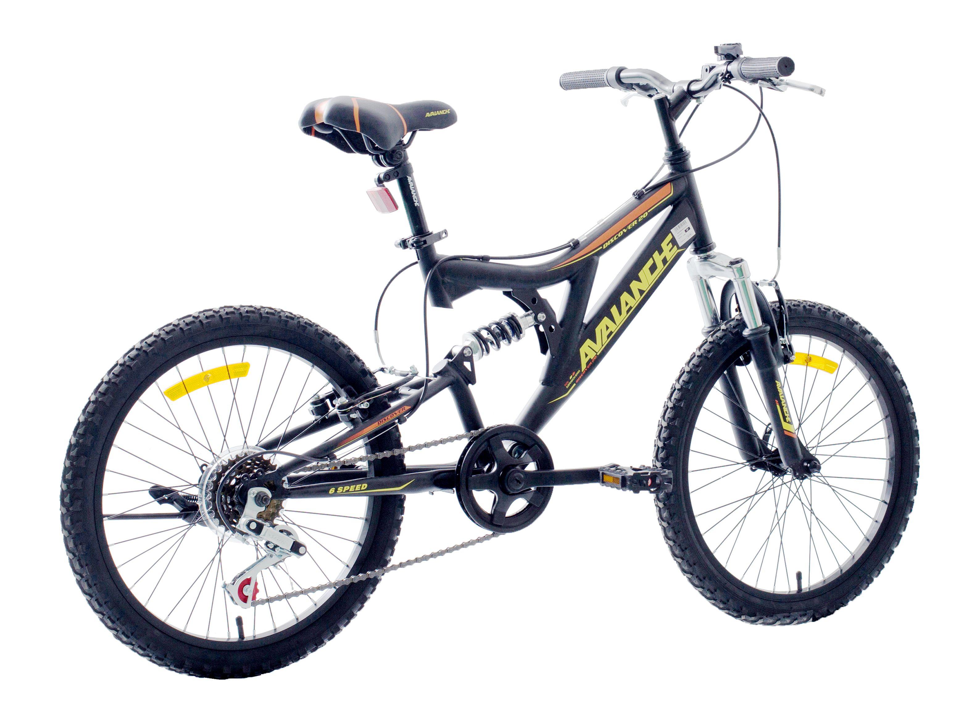 Bicicleta MTB Avalanche Infantil Aro 20" Discover-1
