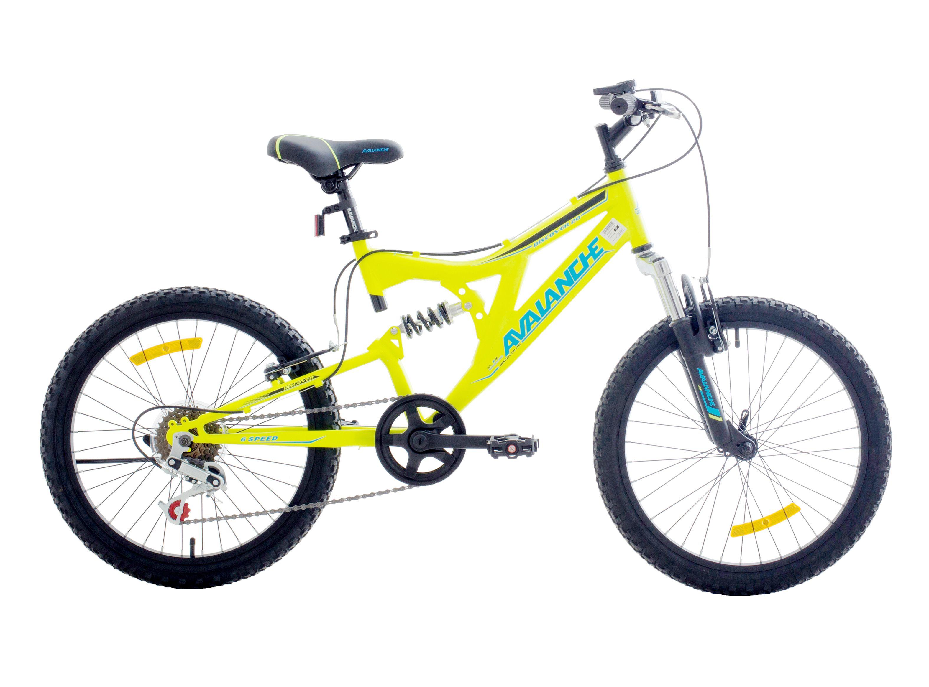 Bicicleta MTB Avalanche Infantil Aro 20" Discover-0