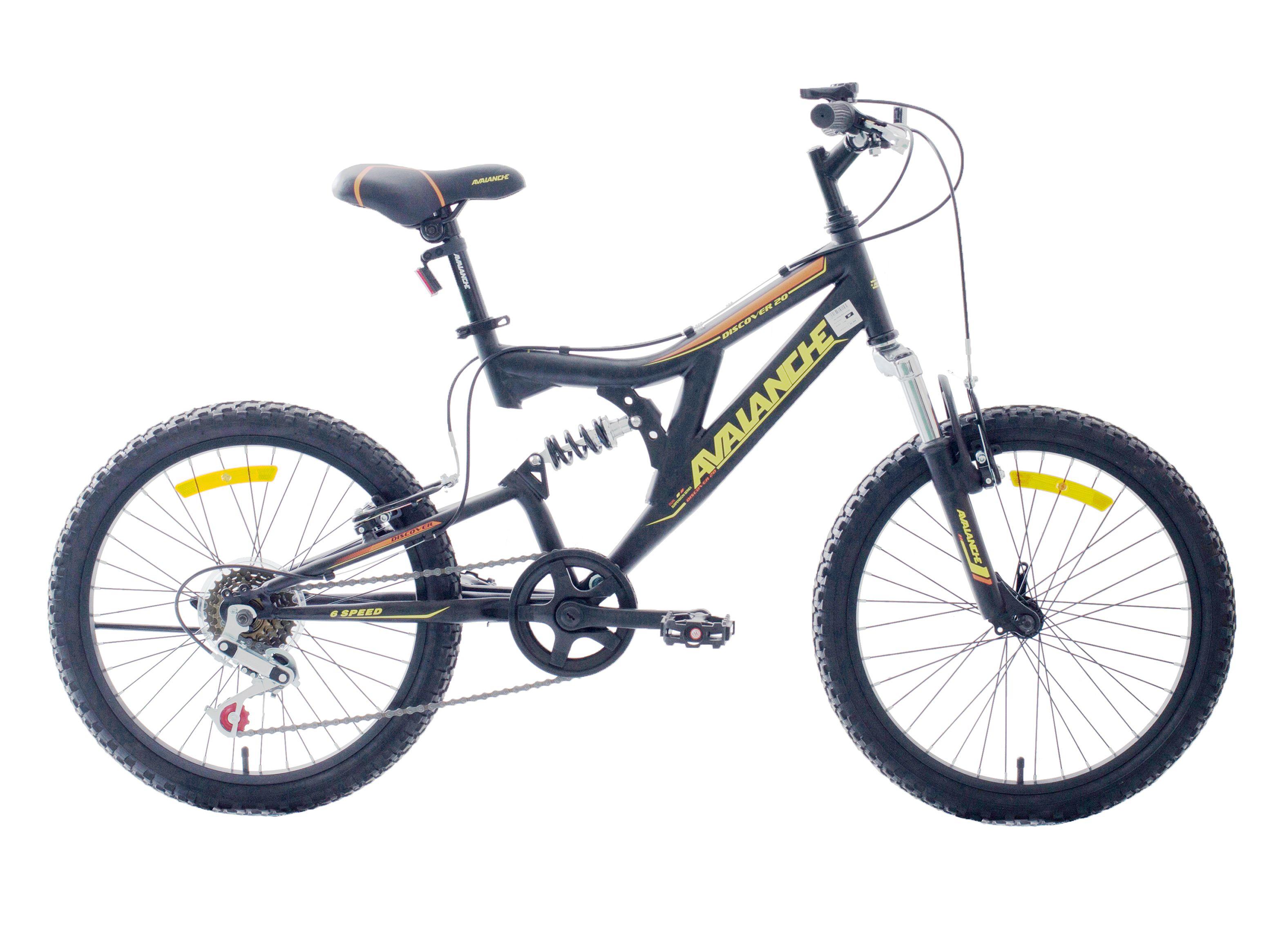 Bicicleta MTB Avalanche Infantil Aro 20" Discover-0