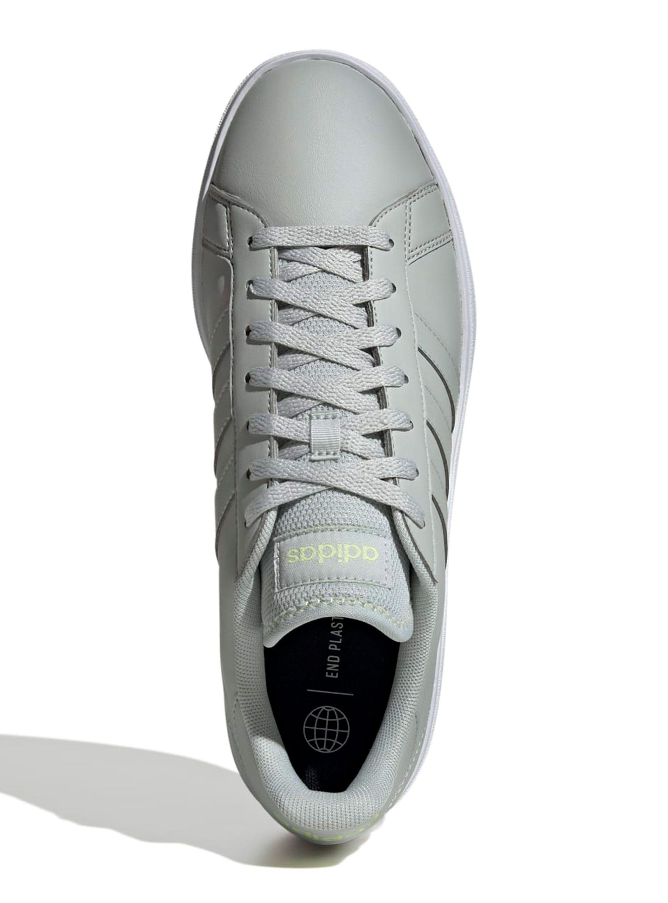 Zapatilla Urbana  Grand Court Base 2.0 Plata Hombre-3