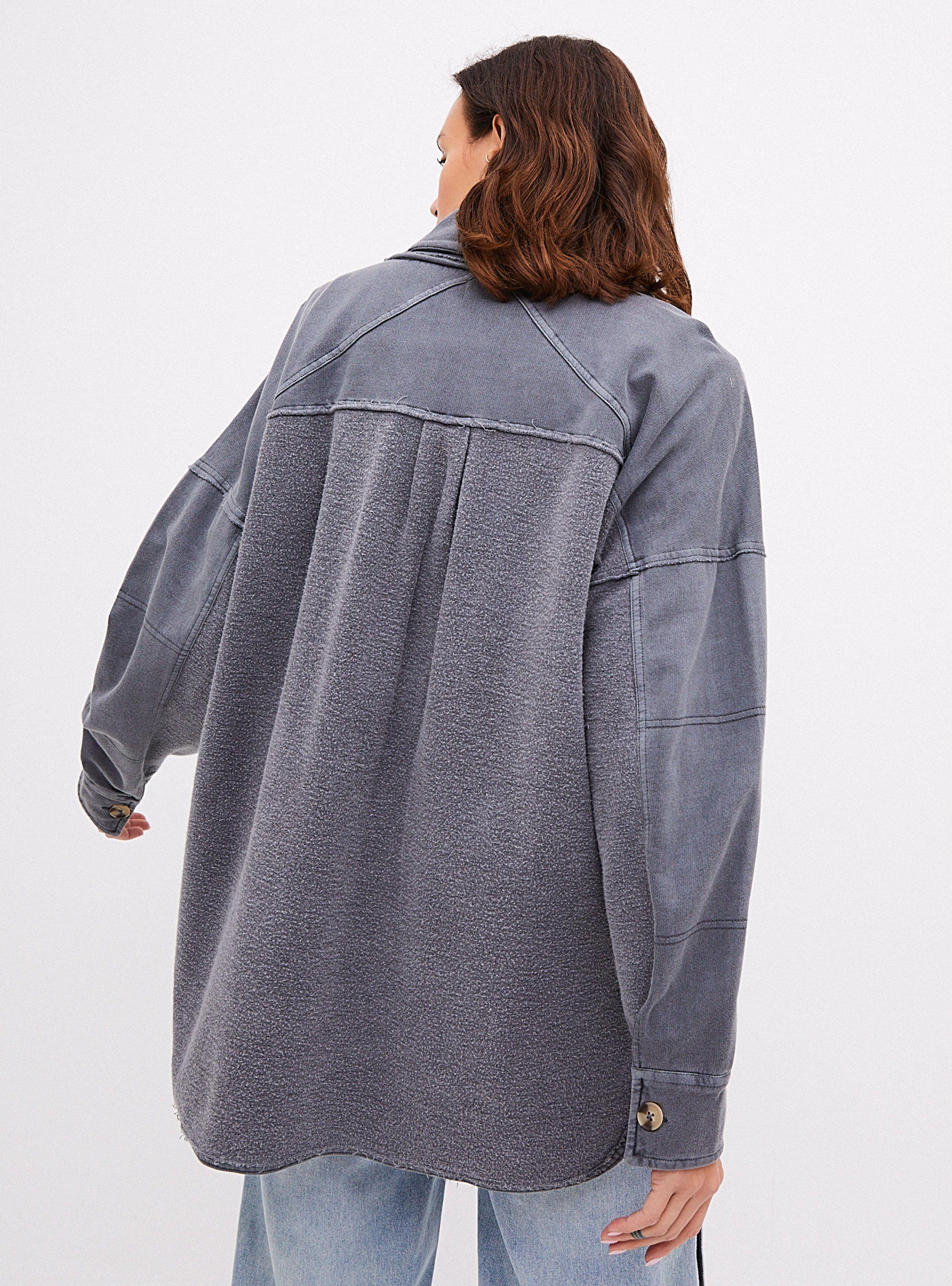 Polerón Oversize Solapa Tipo Esmoquin-1