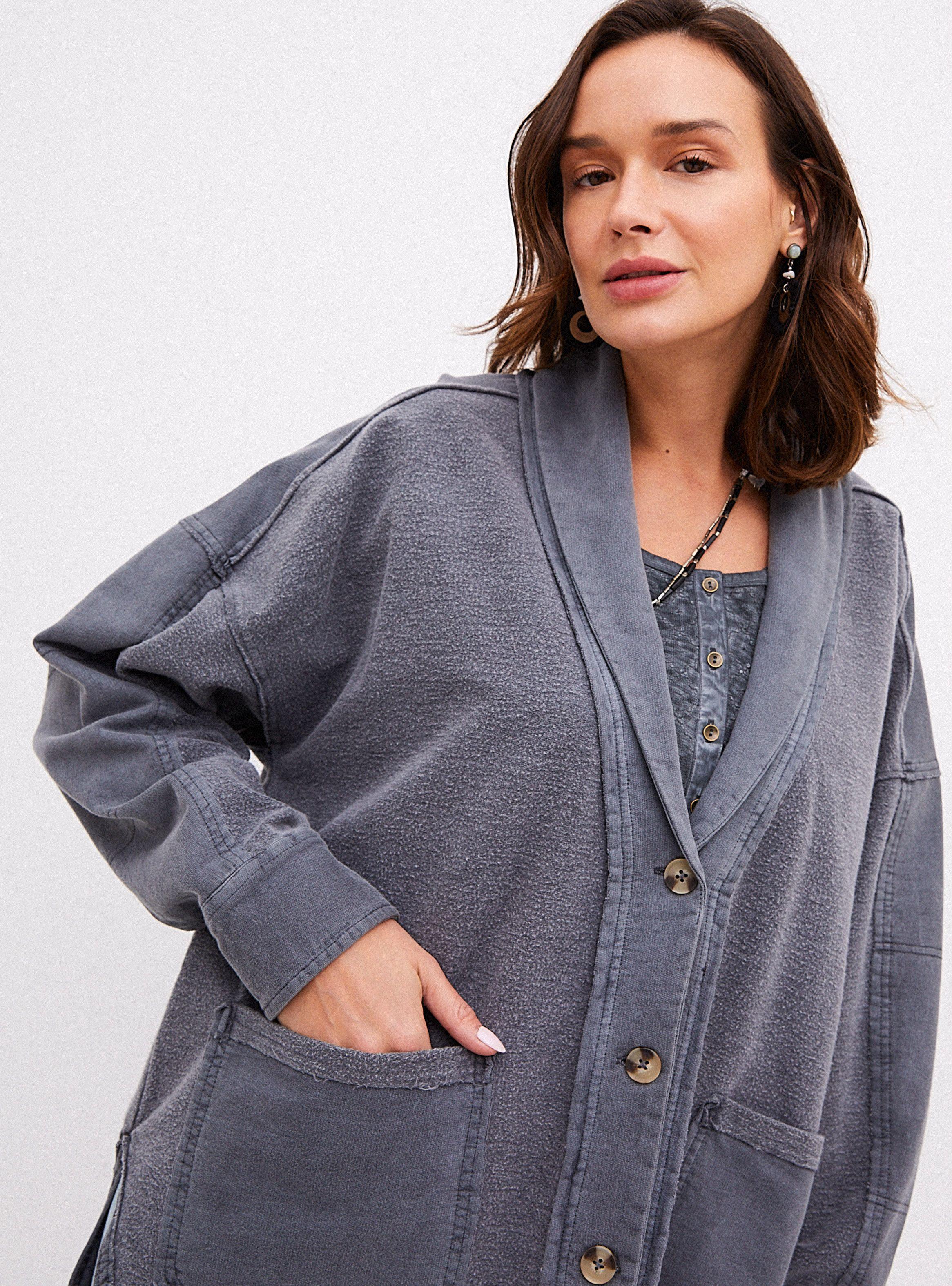 Polerón Oversize Solapa Tipo Esmoquin-2