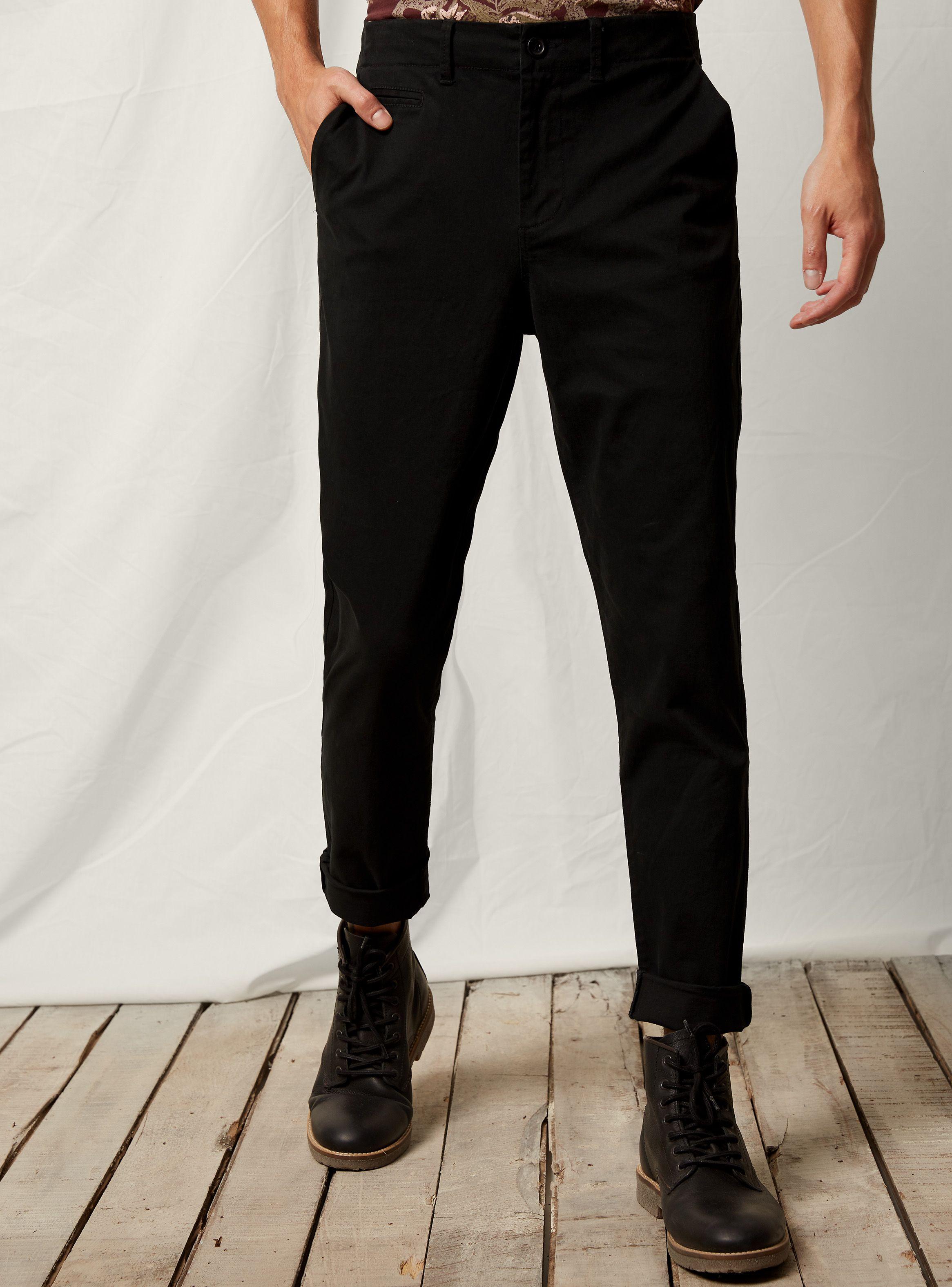 Pantalón Recto Negro Foster-0